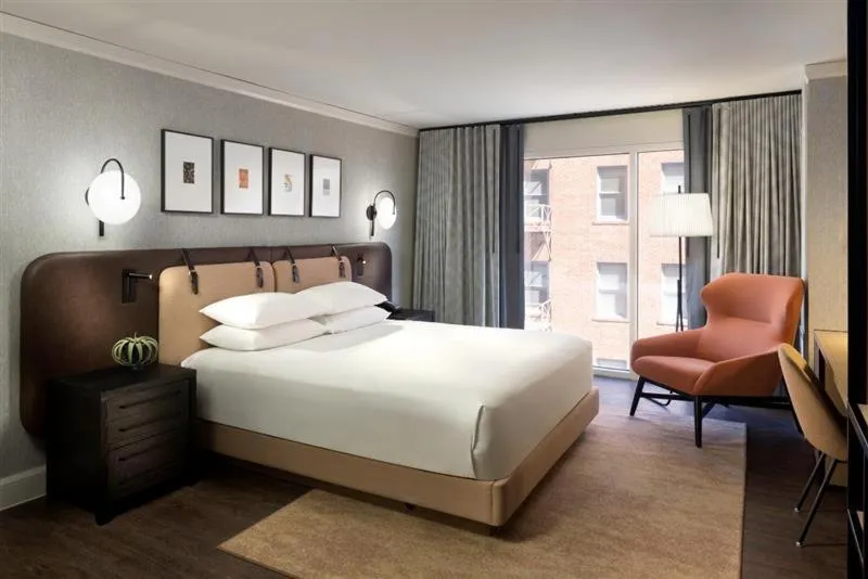 Bed in Hyatt Regency San Antonio Riverwalk