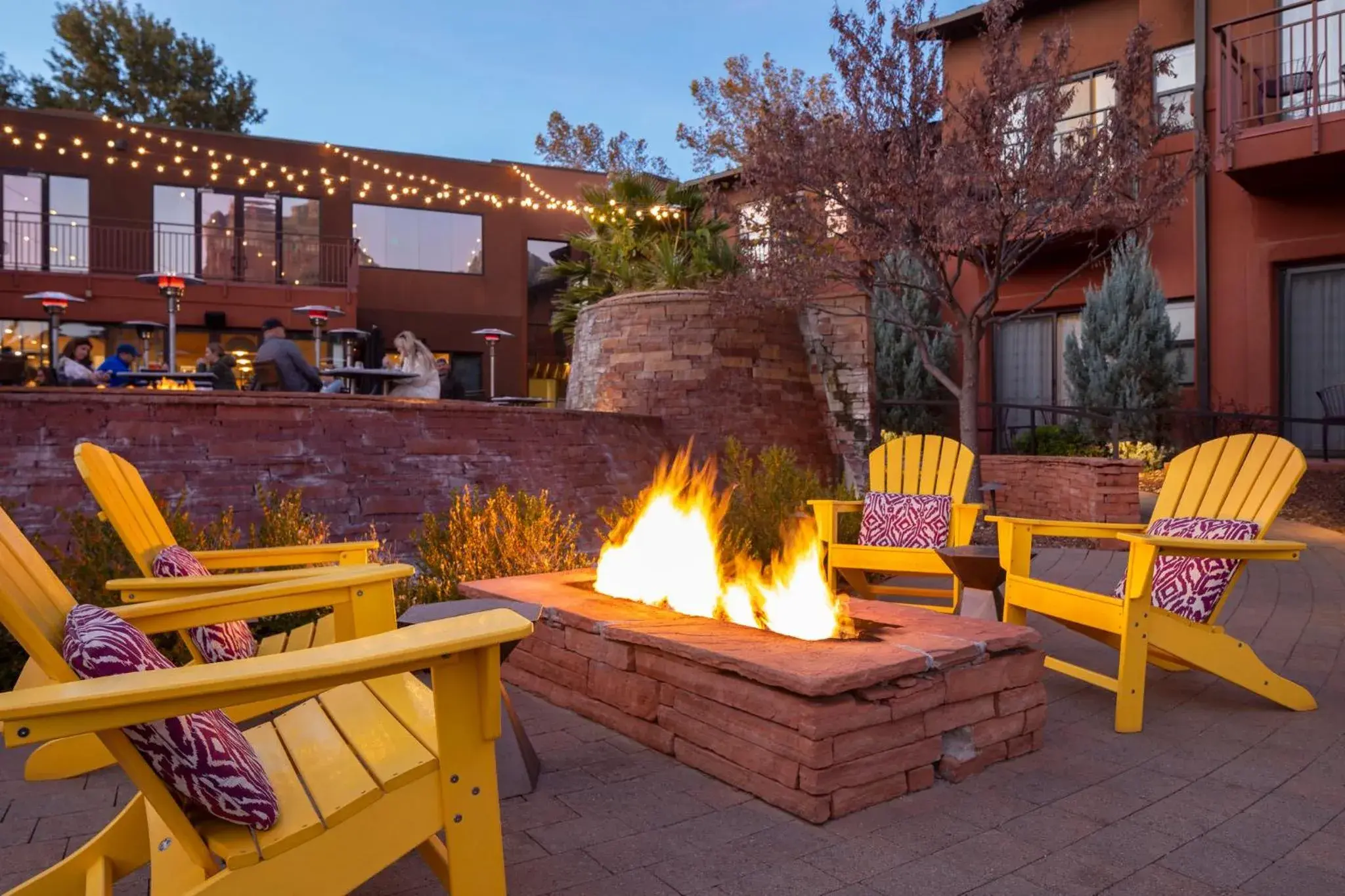 Inner courtyard view in Amara Resort & Spa Inner courtyard view in Amara Resort & Spa