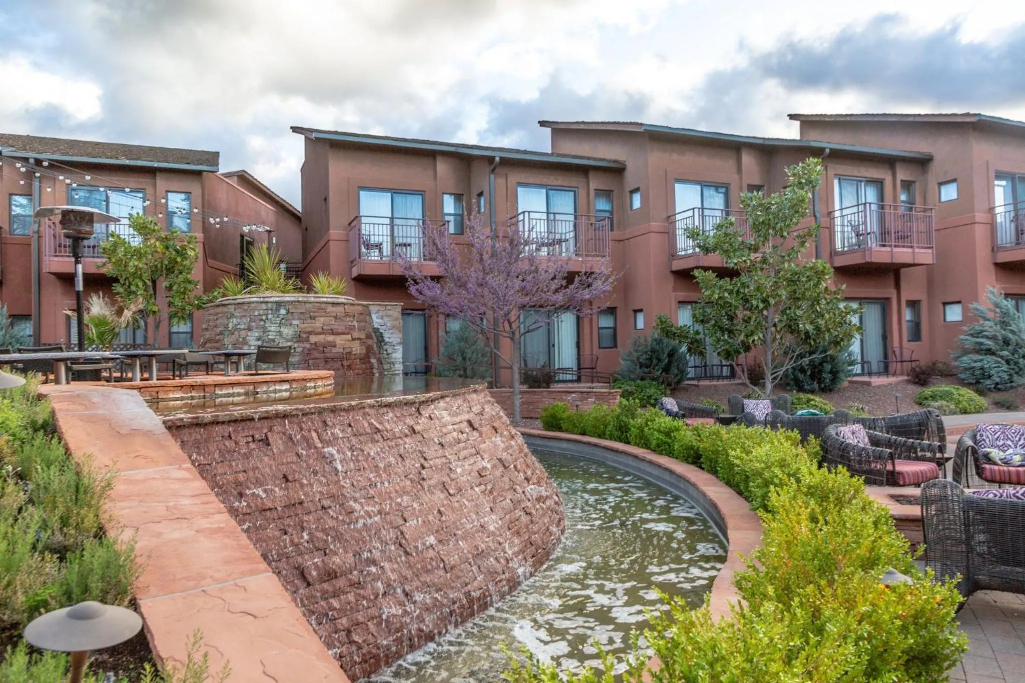 Inner courtyard view in Amara Resort & Spa