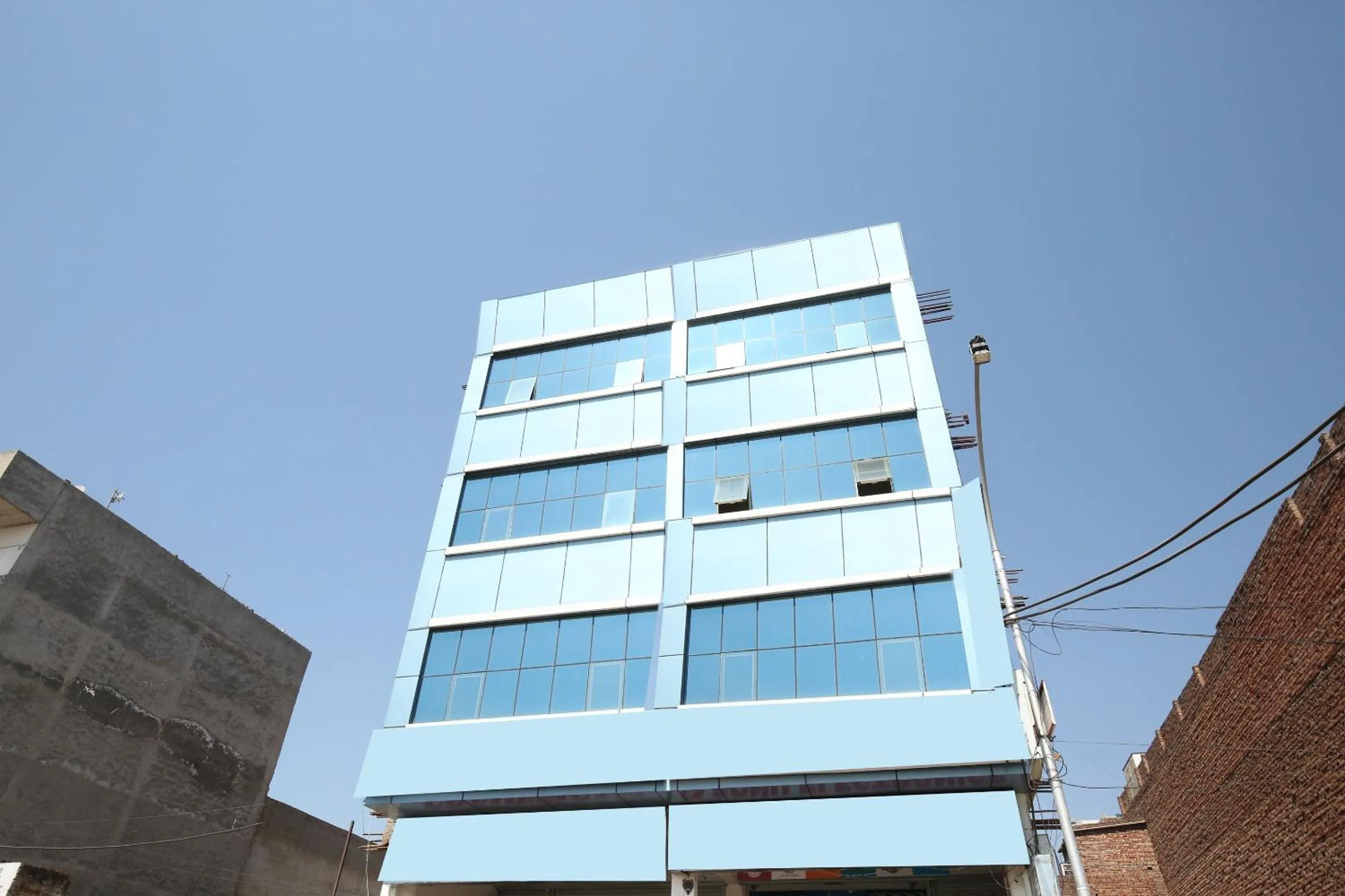 Facade/entrance in Hotel O Chandigarh