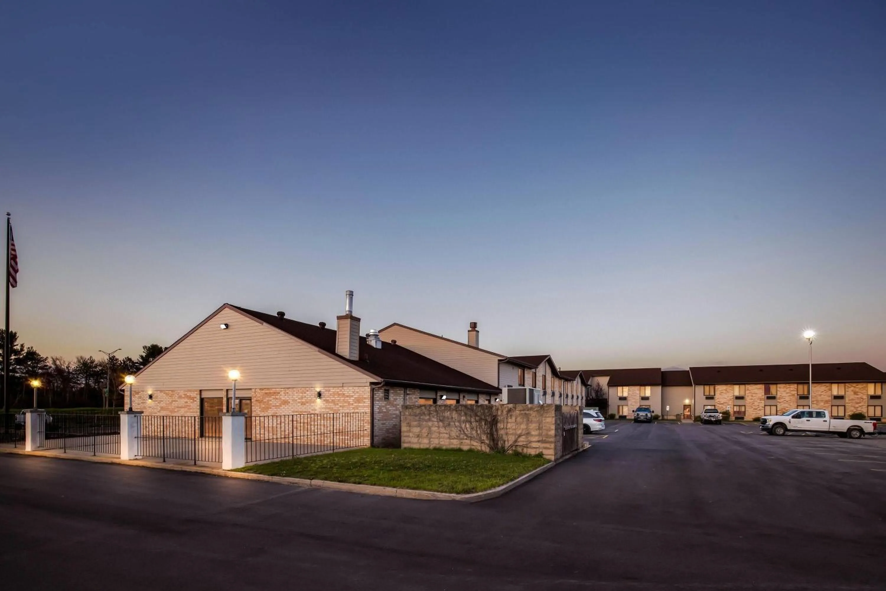 Property building in Days Inn by Wyndham Black River Falls - Access to ATV Trail