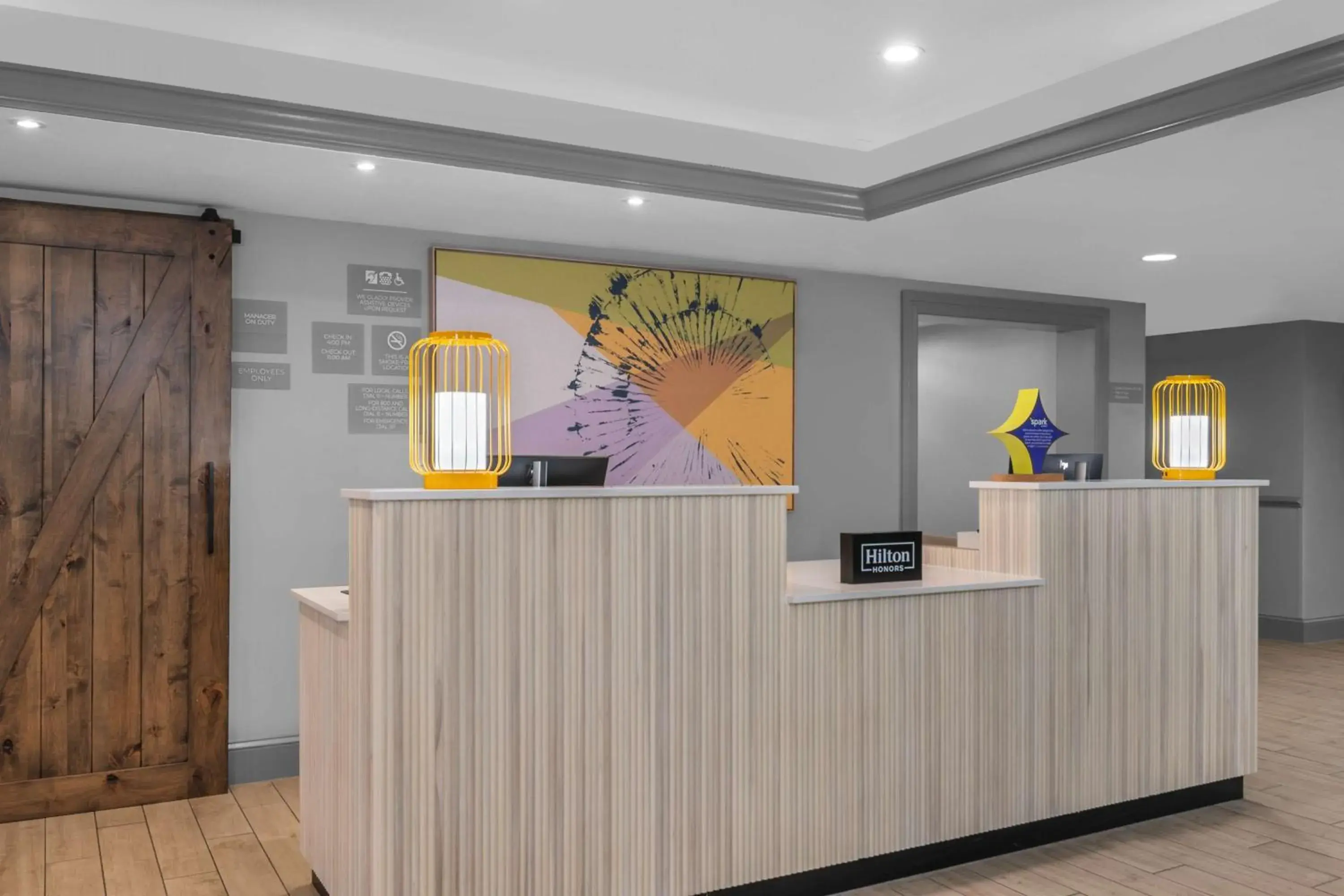 Lobby or reception in Spark By Hilton St. Augustine Historic District Lobby or reception in Spark By Hilton St. Augustine Historic District