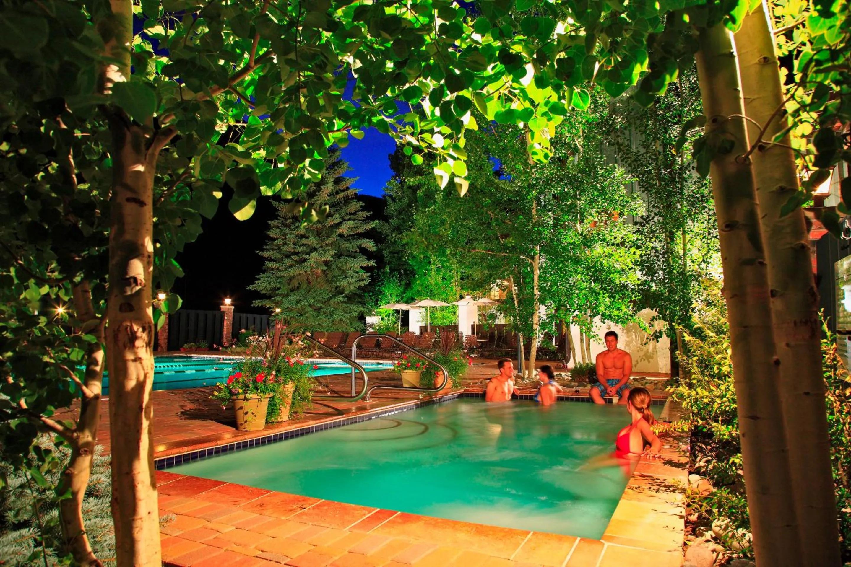 Hot Tub in Vail Racquet Club Mountain Resort