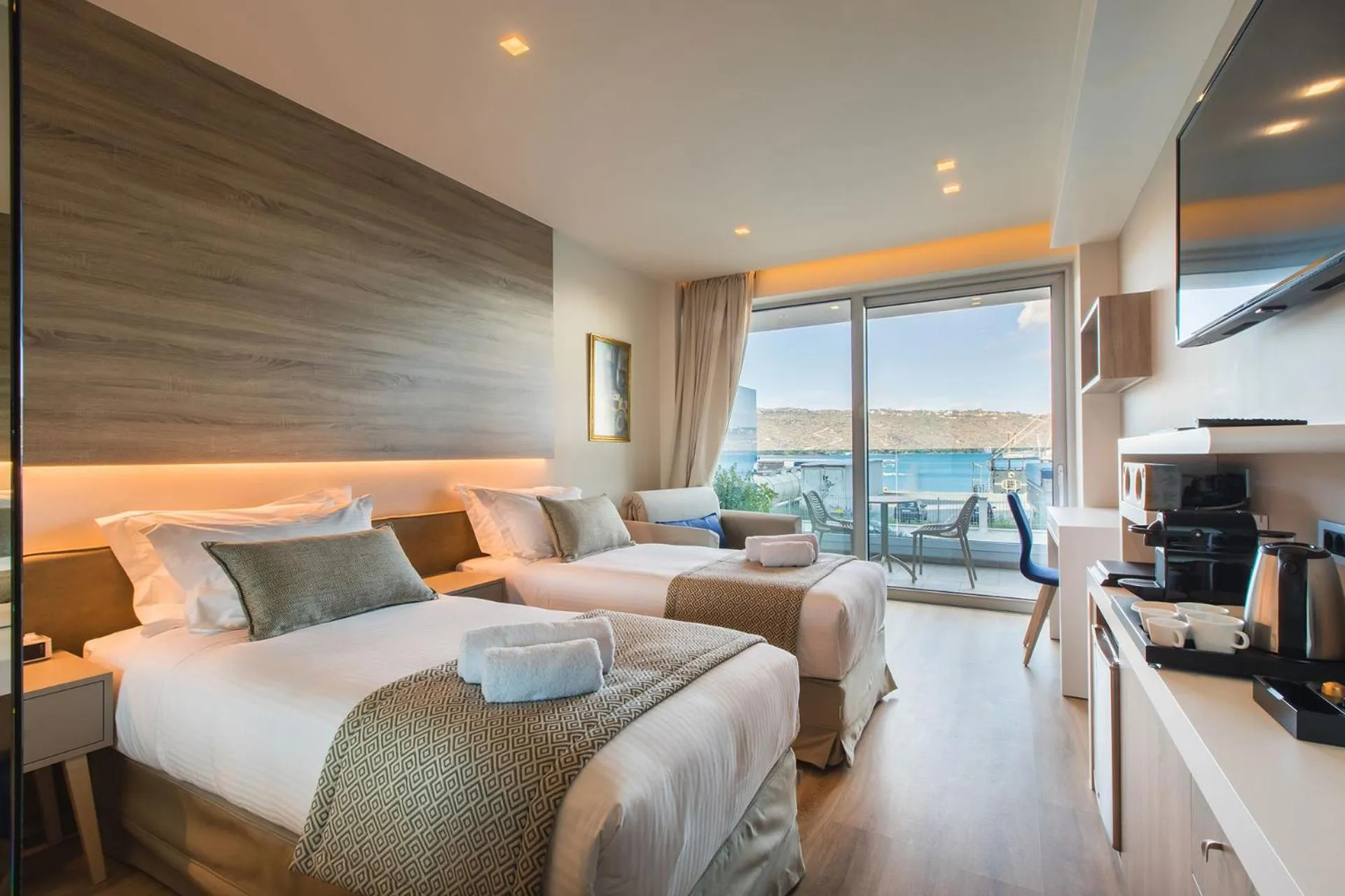 Bed in Oniros Residences