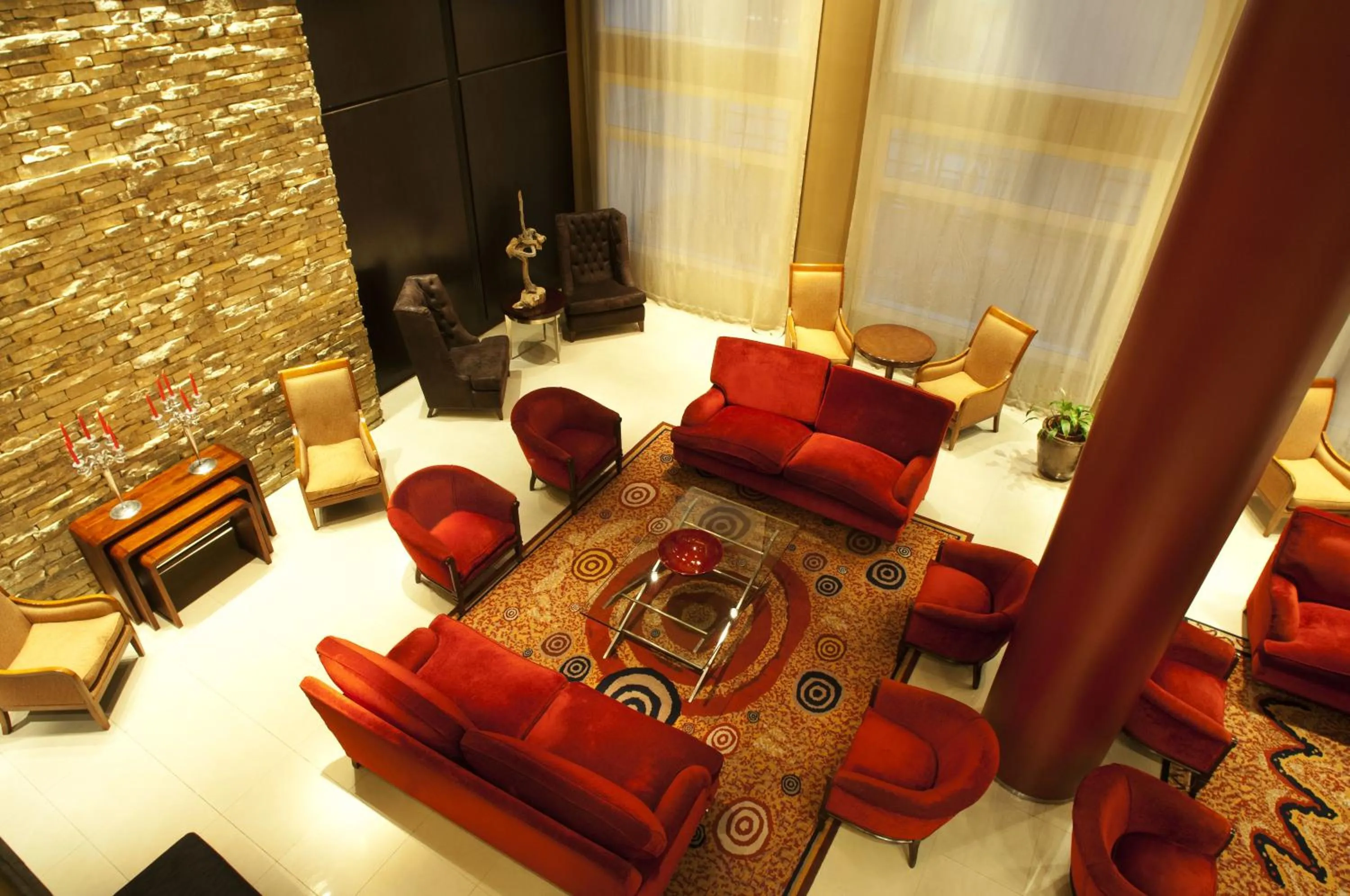 Communal lounge/ TV room in Hotel Patagonia