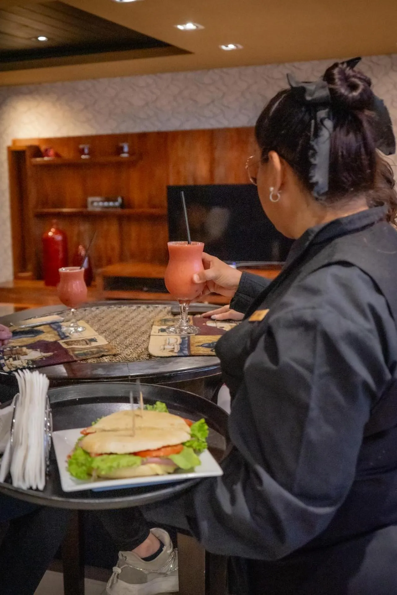 Food and drinks in Hotel Patagonia