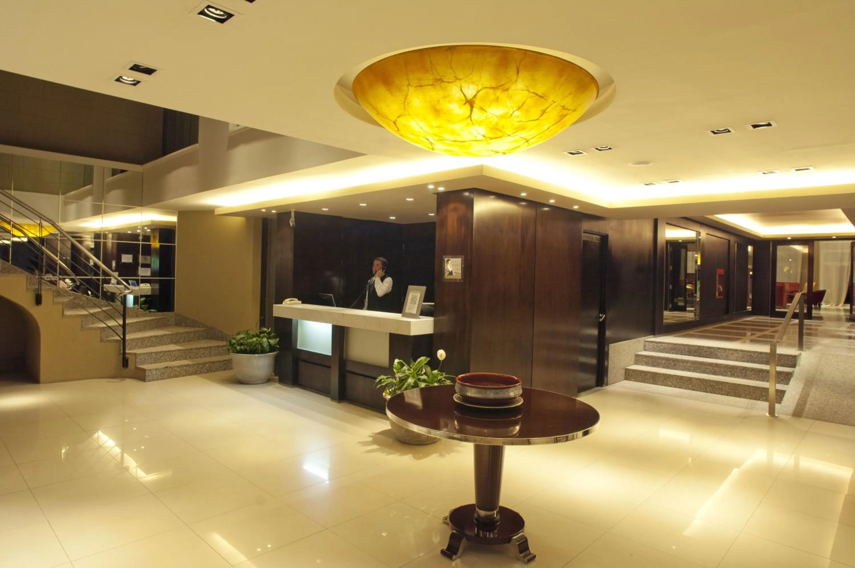 Lobby or reception in Hotel Patagonia