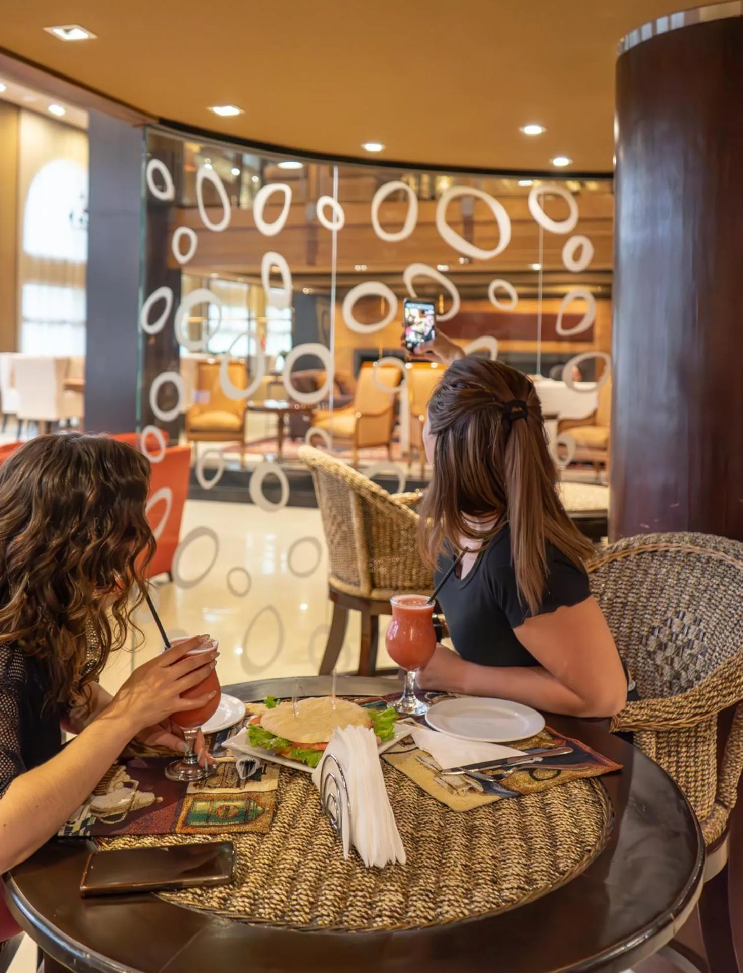 Food and drinks in Hotel Patagonia