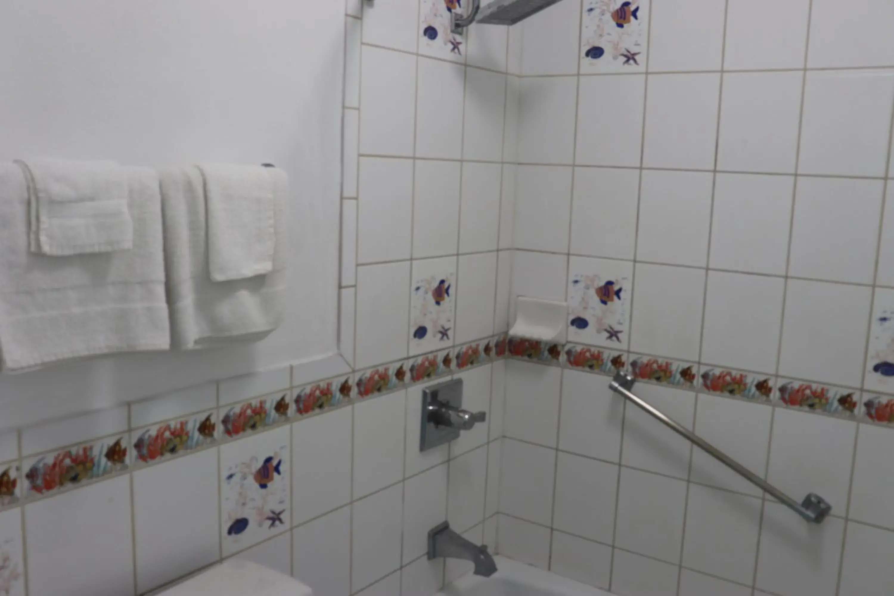 Bathroom in El Dorado Motel