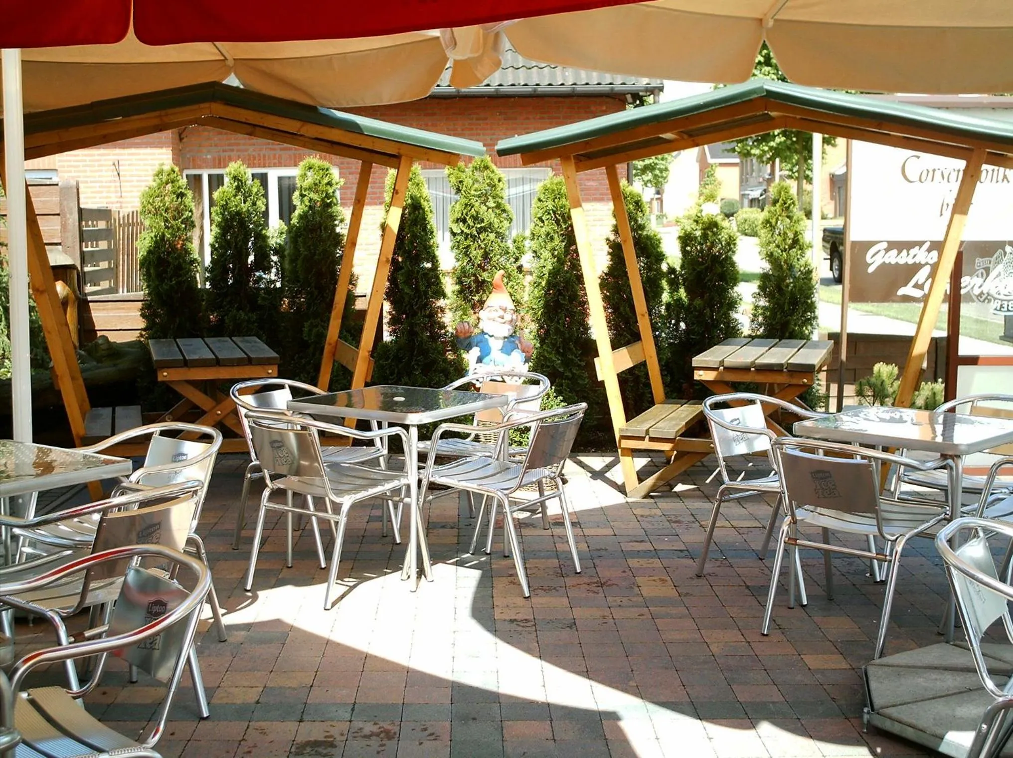Balcony/Terrace in gasthof lederhose