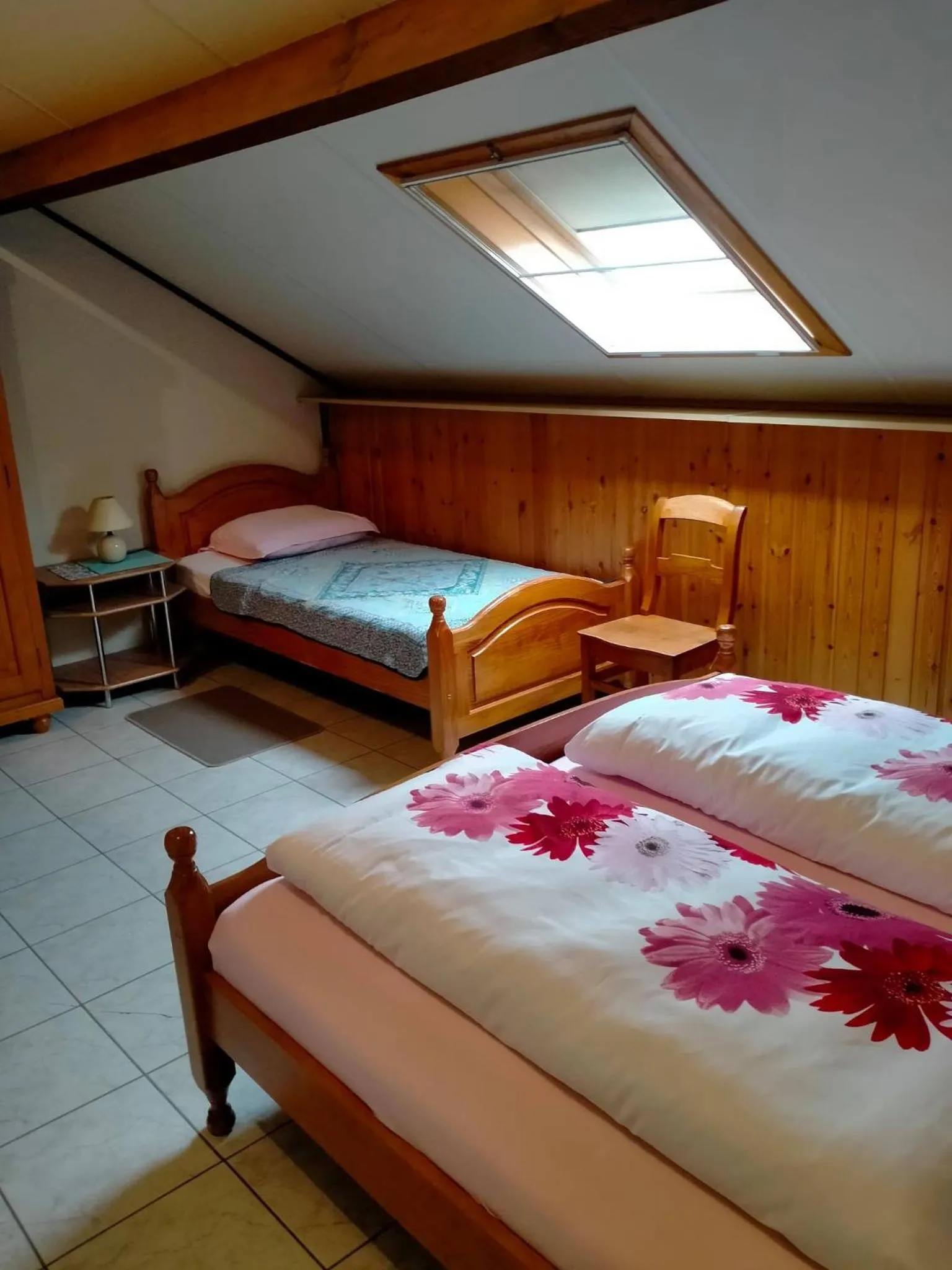 Bed in gasthof lederhose
