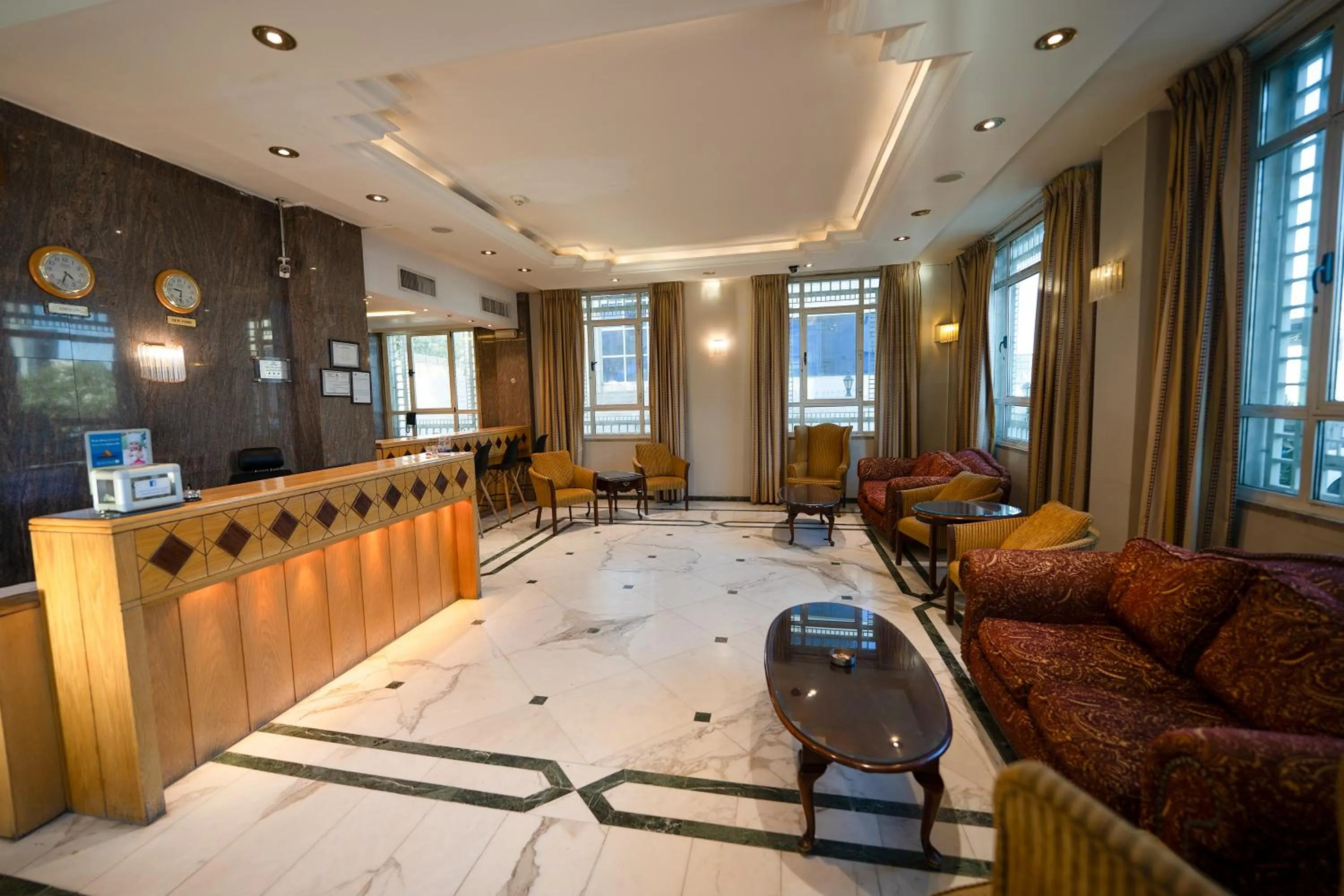 Lobby or reception in Kindi Suite Hotel