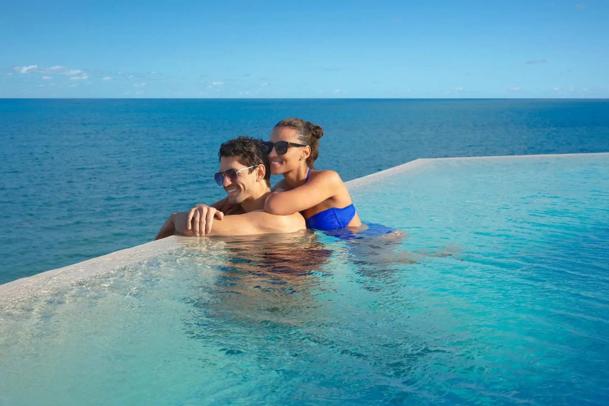 Pool view in Dreams Sapphire Resort & Spa Pool view in Dreams Sapphire Resort & Spa