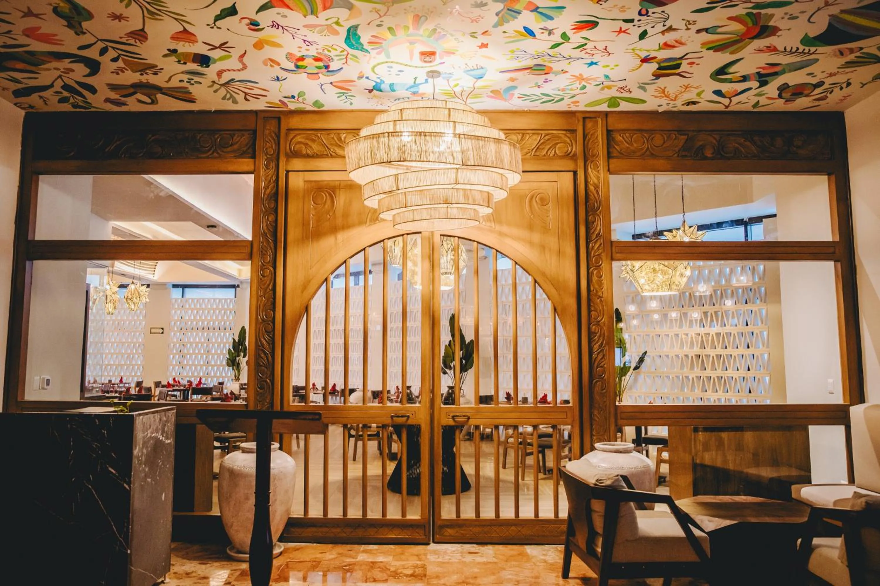 Restaurant/places to eat in Dreams Sapphire Resort & Spa