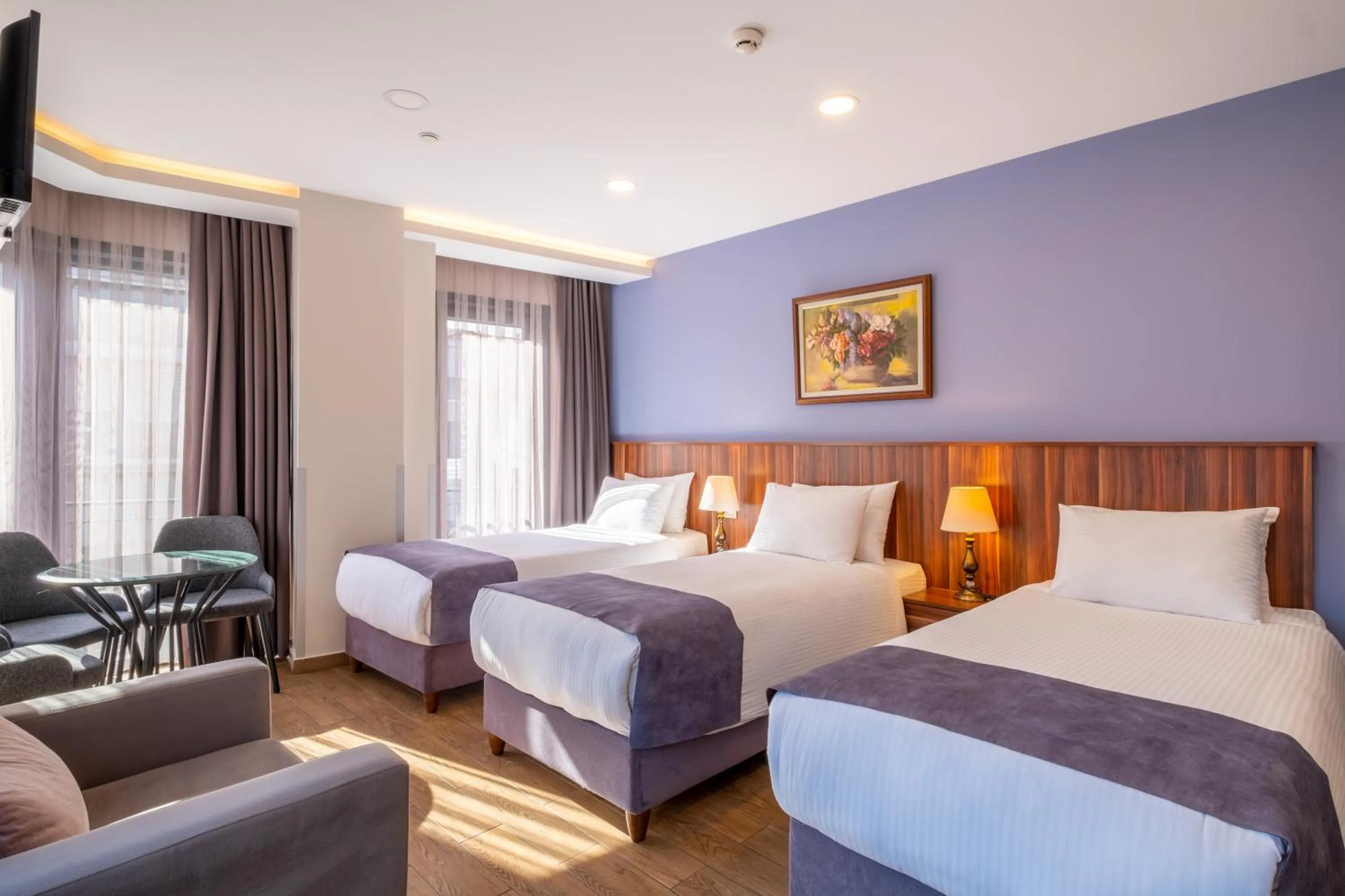 Bed in La Wisteria Boutique Hotel Istanbul