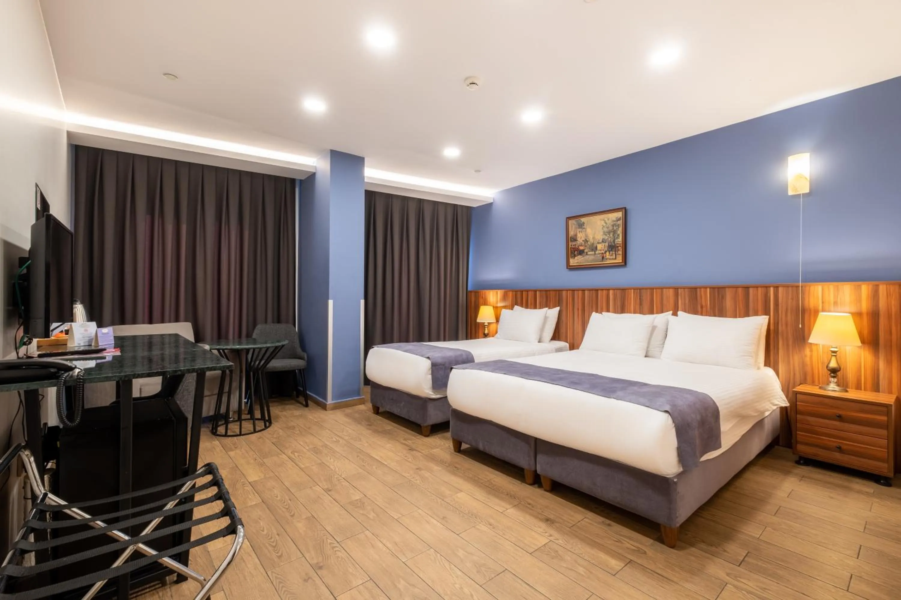 Bed in La Wisteria Boutique Hotel Istanbul