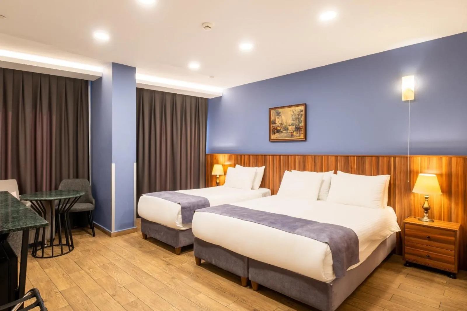 Bed in La Wisteria Boutique Hotel Istanbul