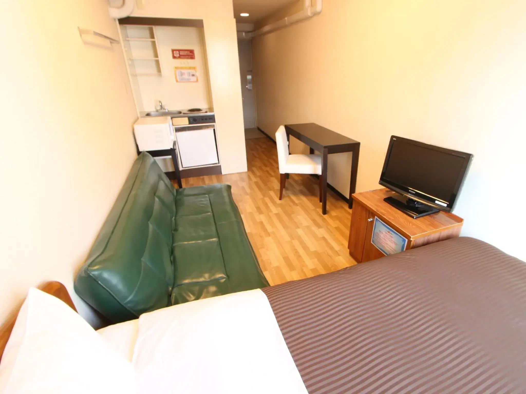 Bed in HOTEL LiVEMAX BUDGET Kawasaki Ekimae Bed in HOTEL LiVEMAX BUDGET Kawasaki Ekimae