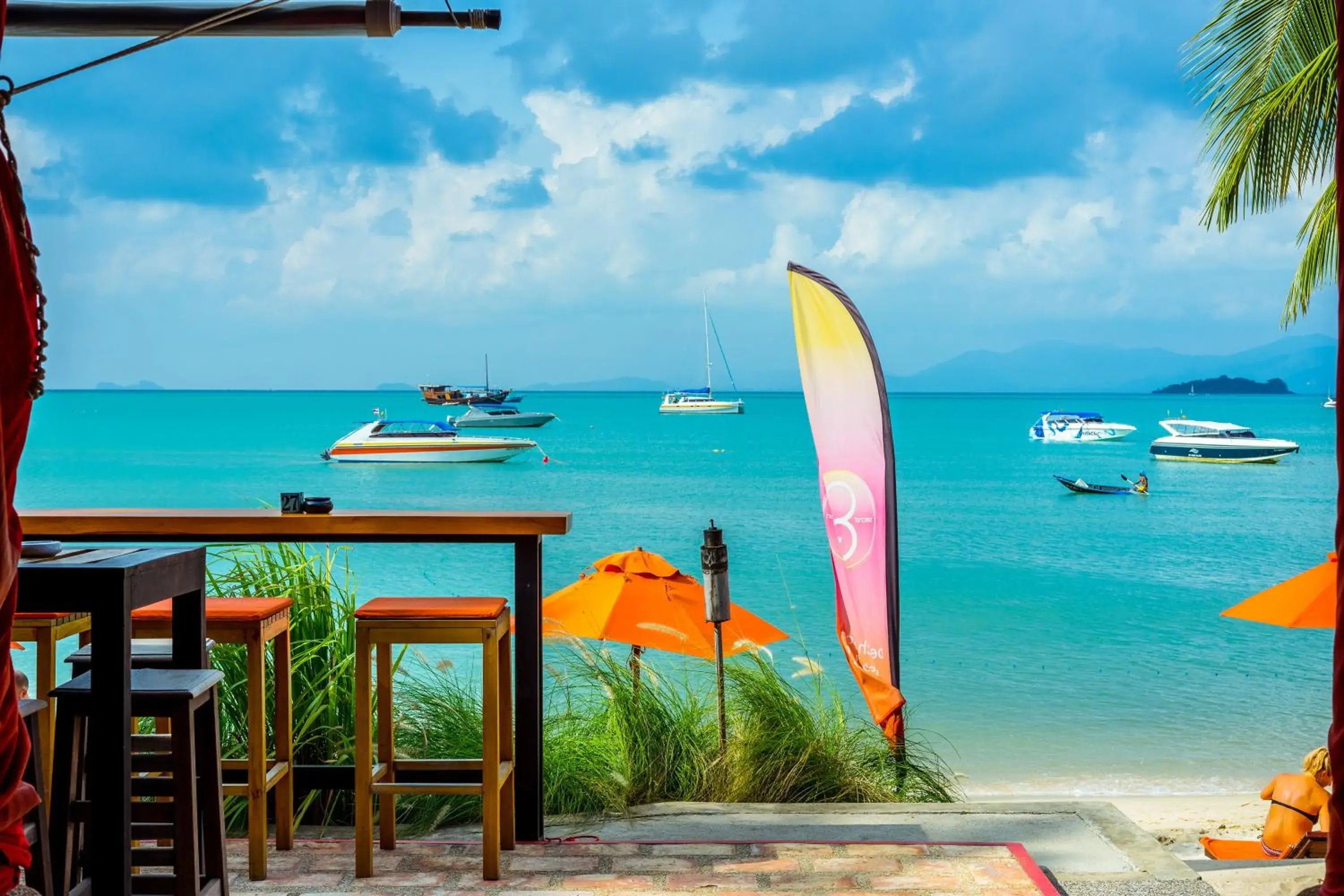 Sea view in Secret Garden Beach Resort Sea view in Secret Garden Beach Resort