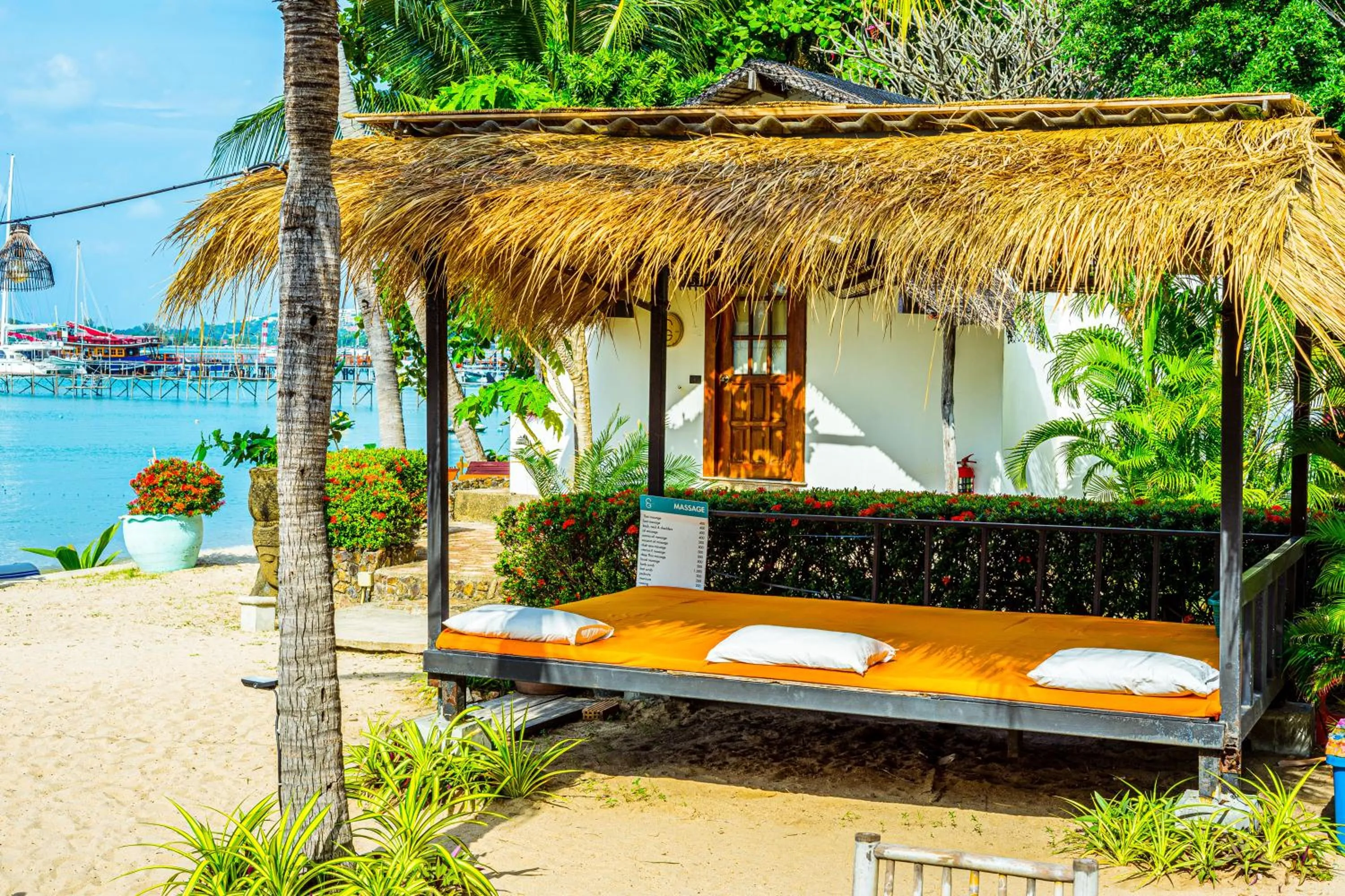 Beach in Secret Garden Beach Resort