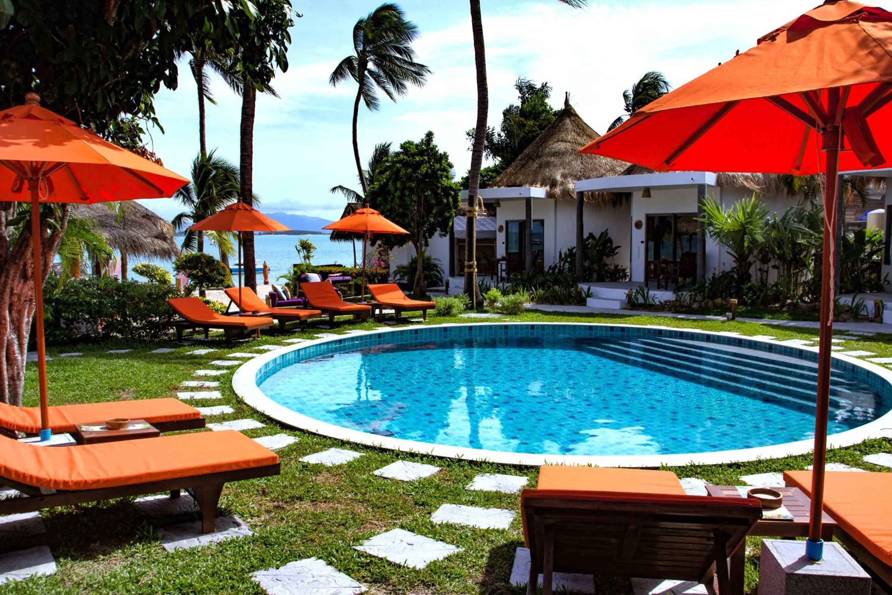 Property building in Secret Garden Beach Resort