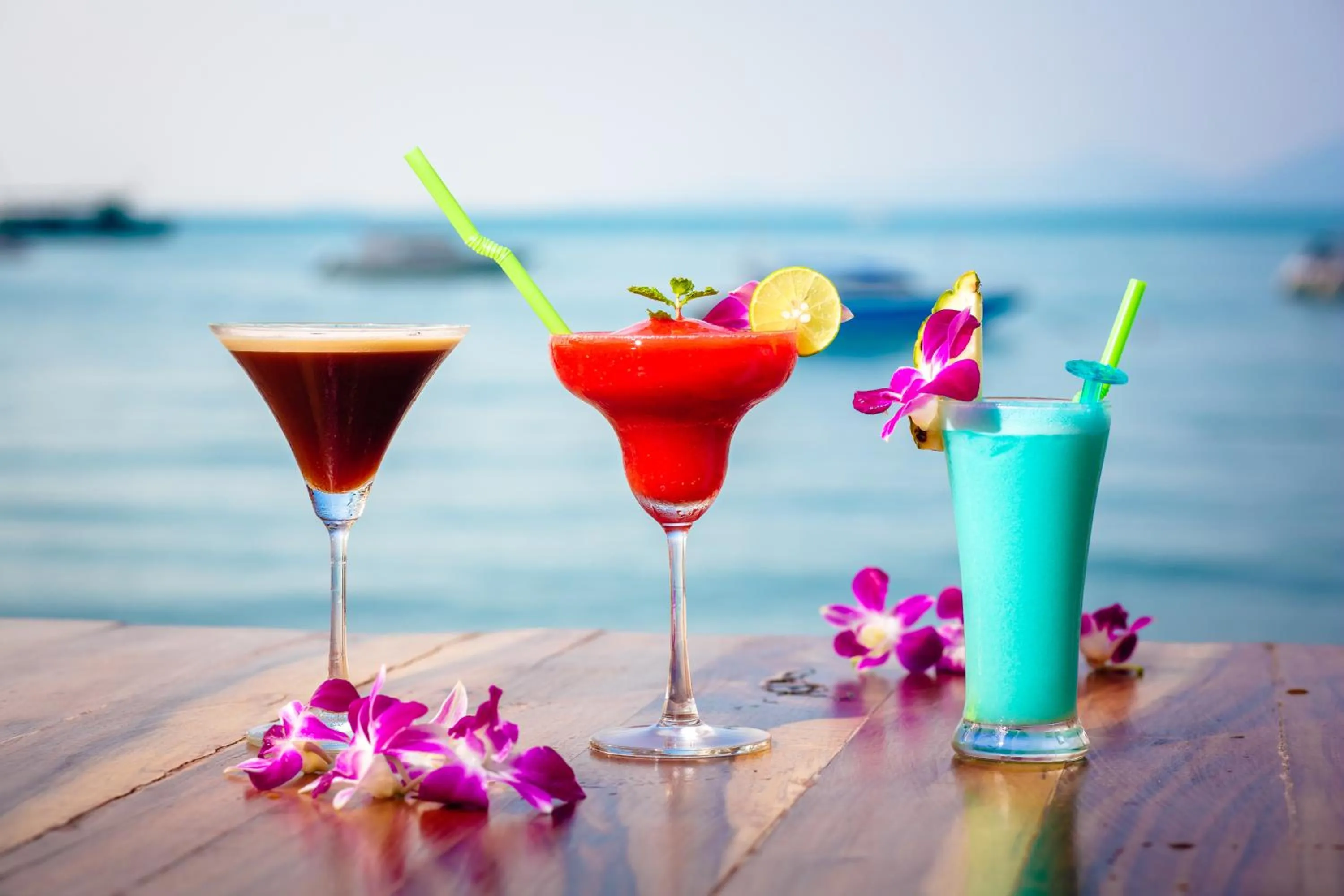 Drinks in Secret Garden Beach Resort