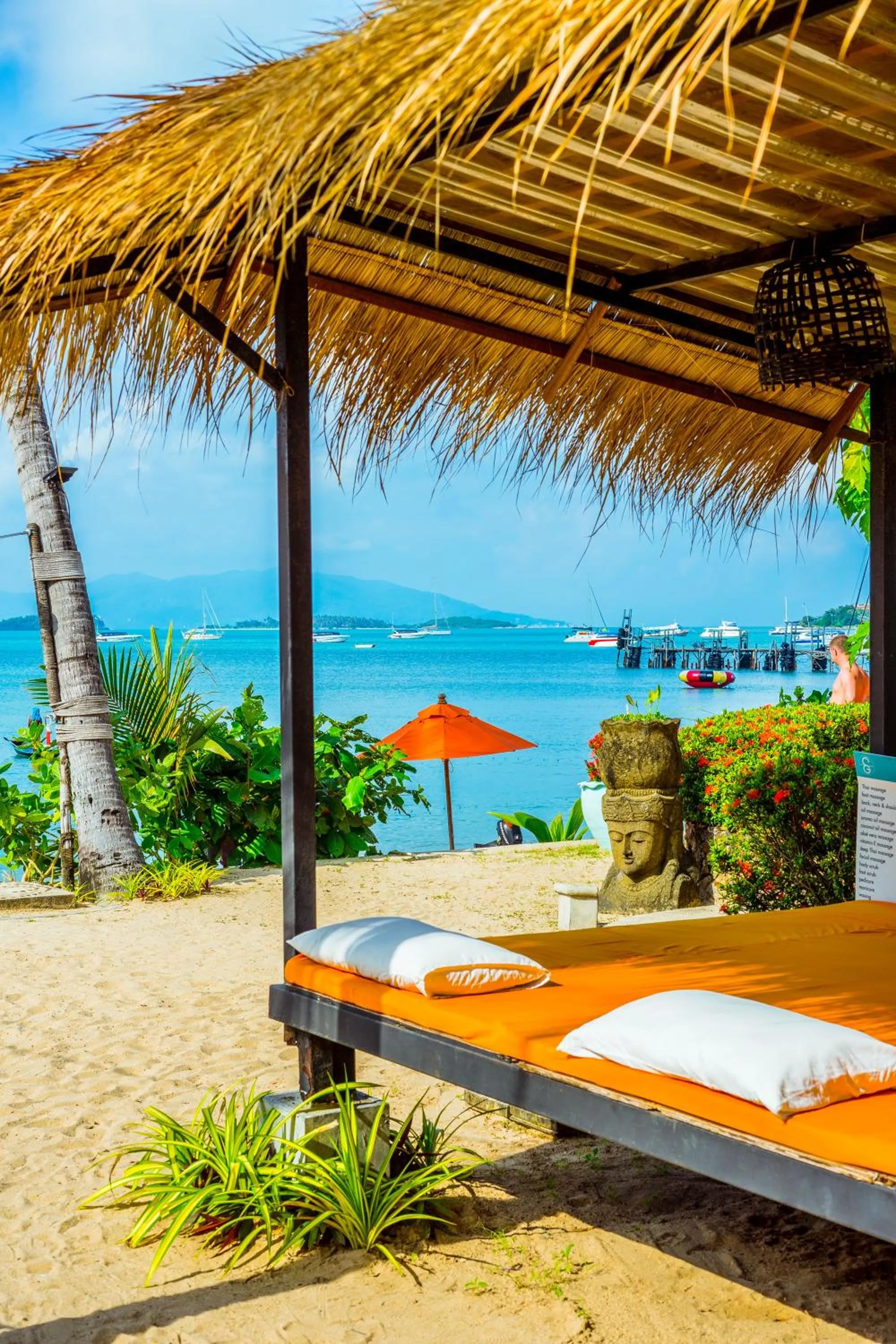 Beach in Secret Garden Beach Resort