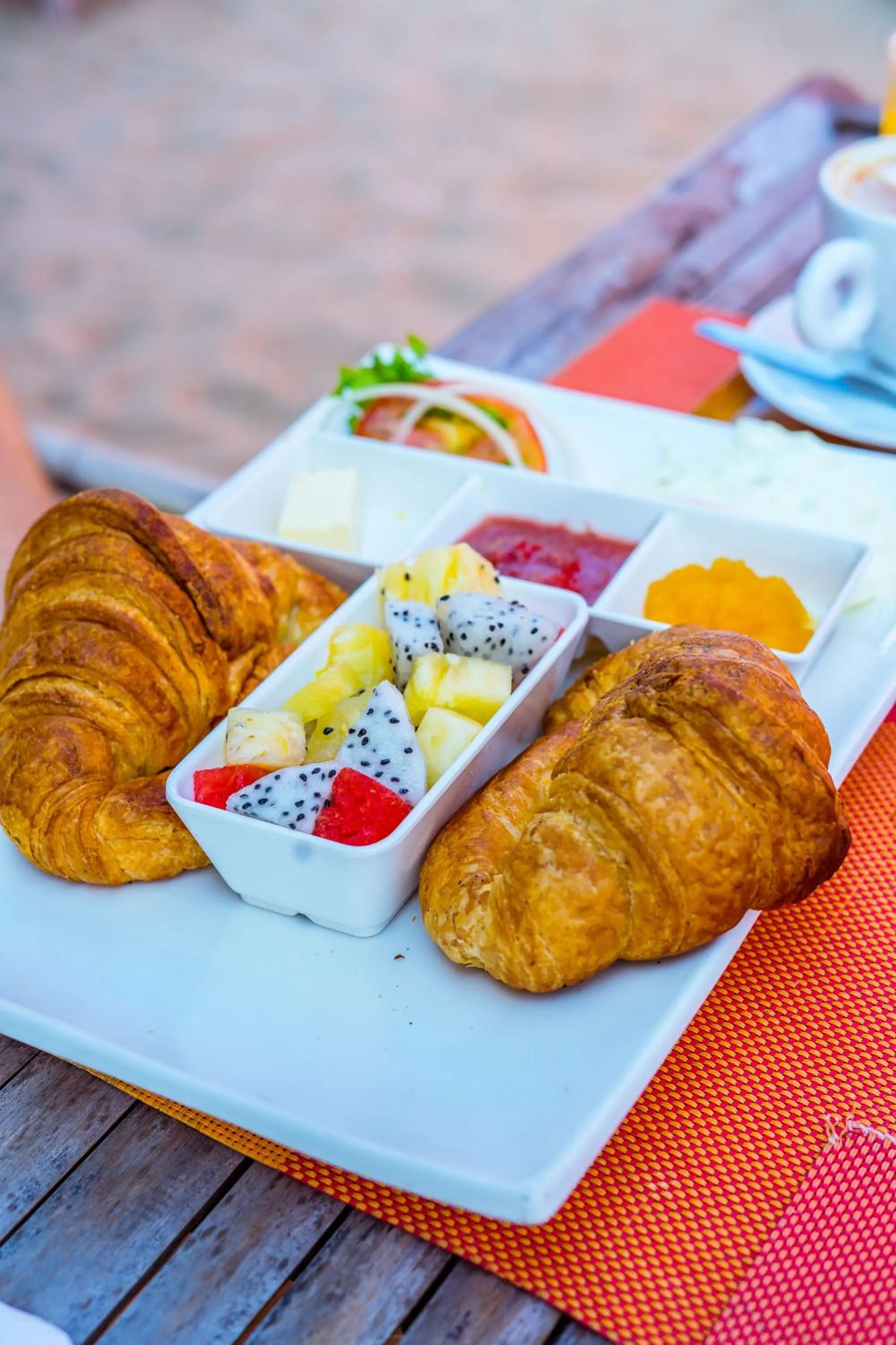 Breakfast in Secret Garden Beach Resort