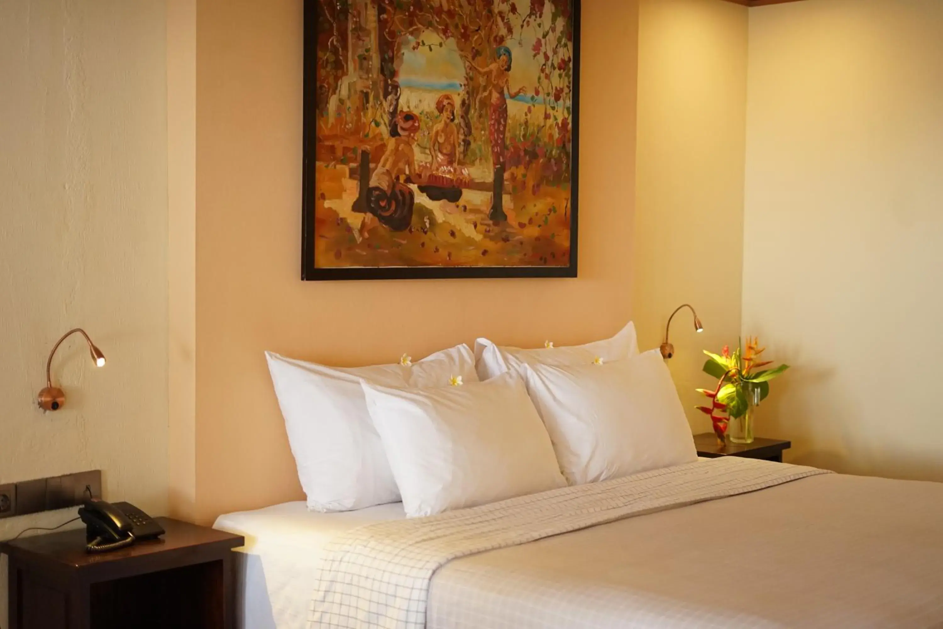 Bed in Sunsethouse Lombok Bed in Sunsethouse Lombok