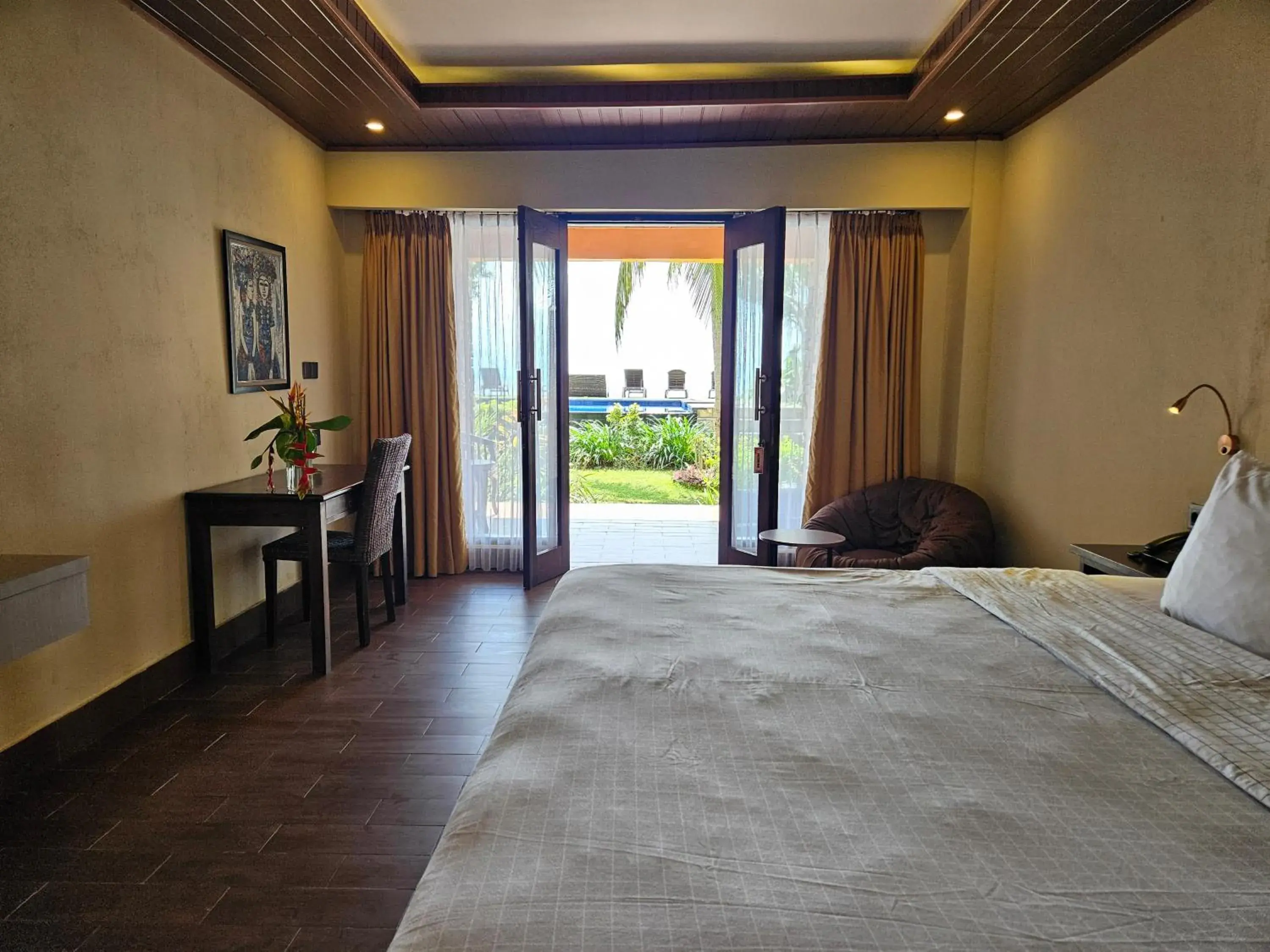 Bed in Sunsethouse Lombok Bed in Sunsethouse Lombok