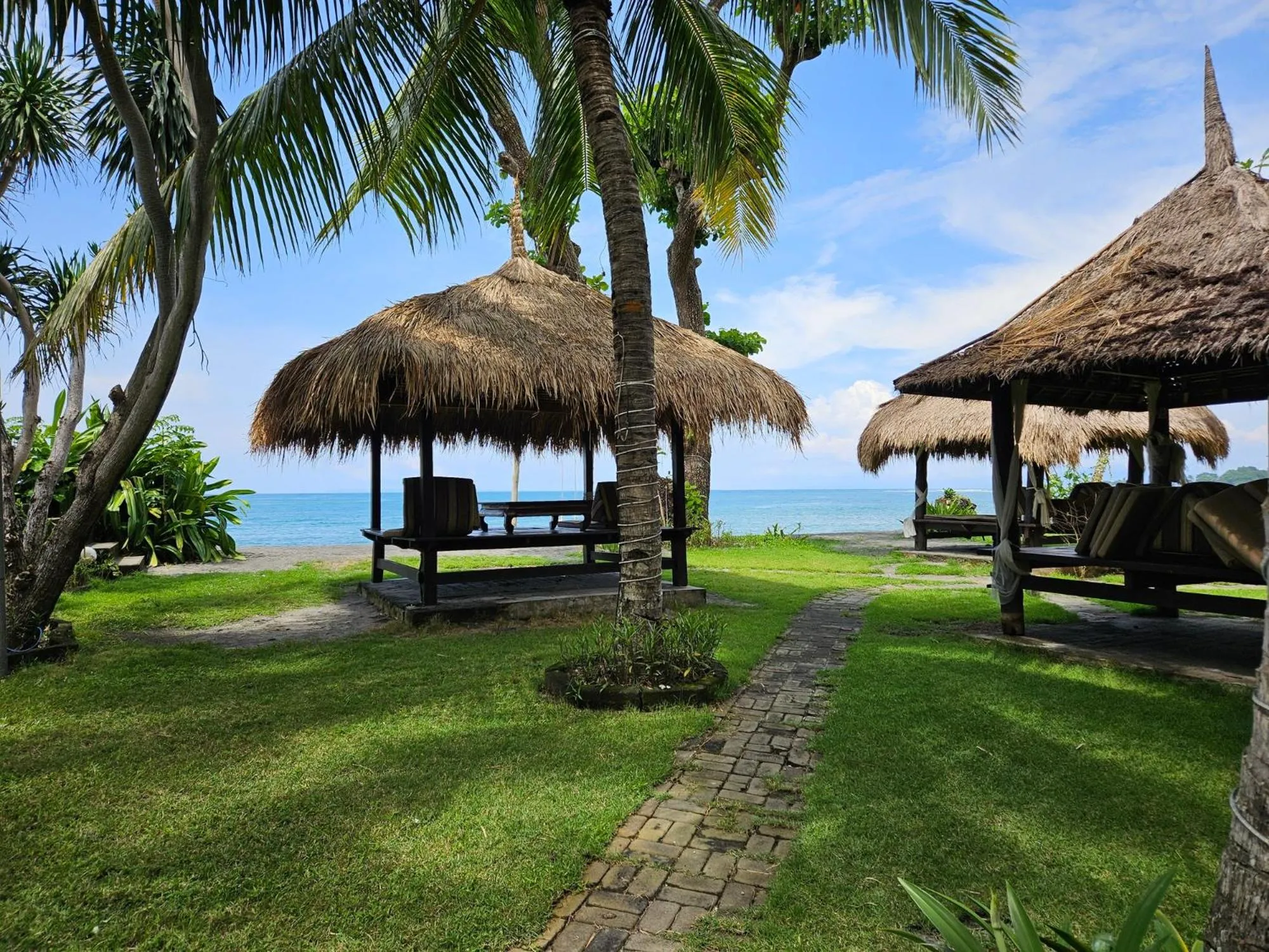 Garden in Sunsethouse Lombok
