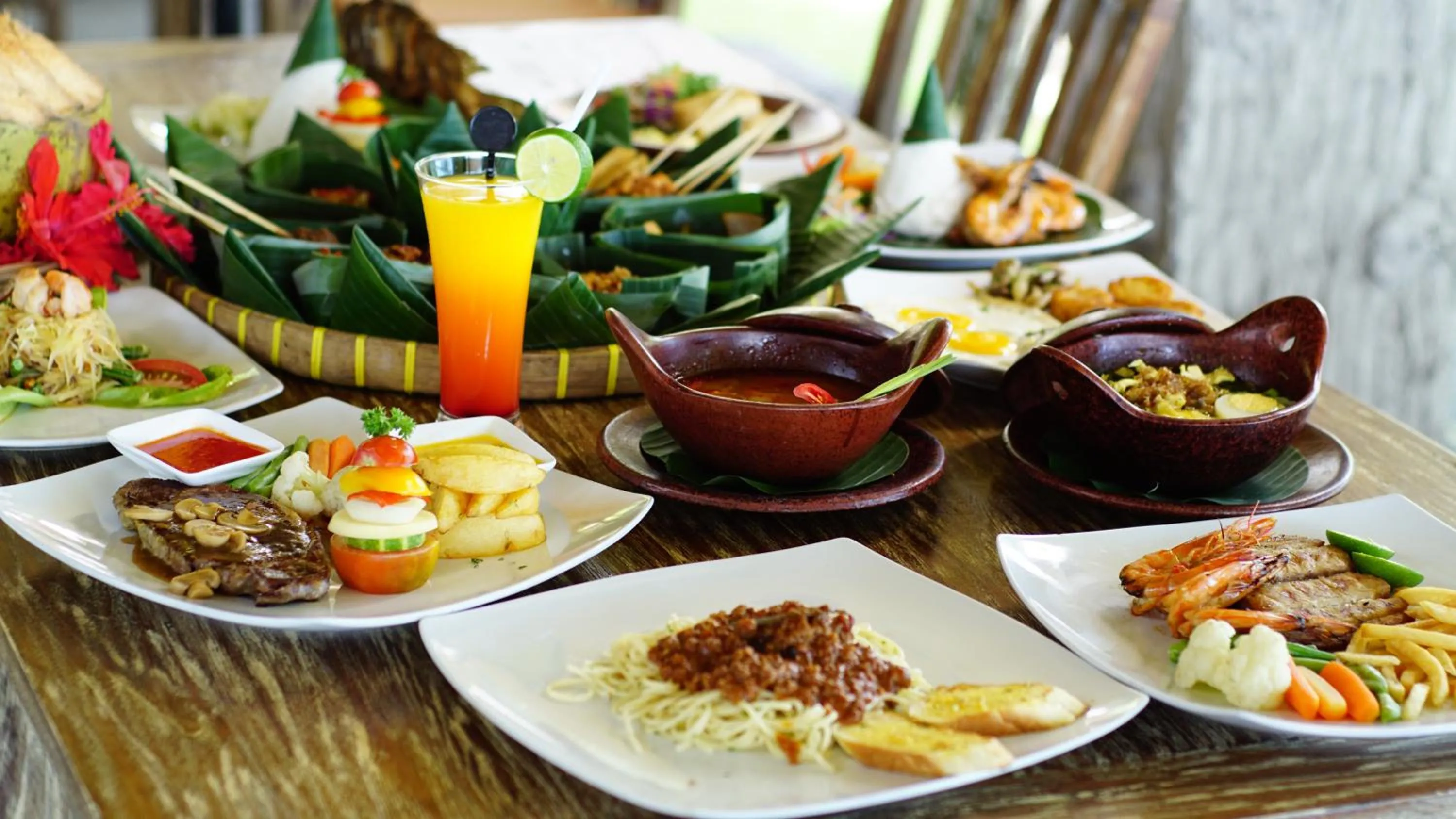 Restaurant/places to eat in Sunsethouse Lombok