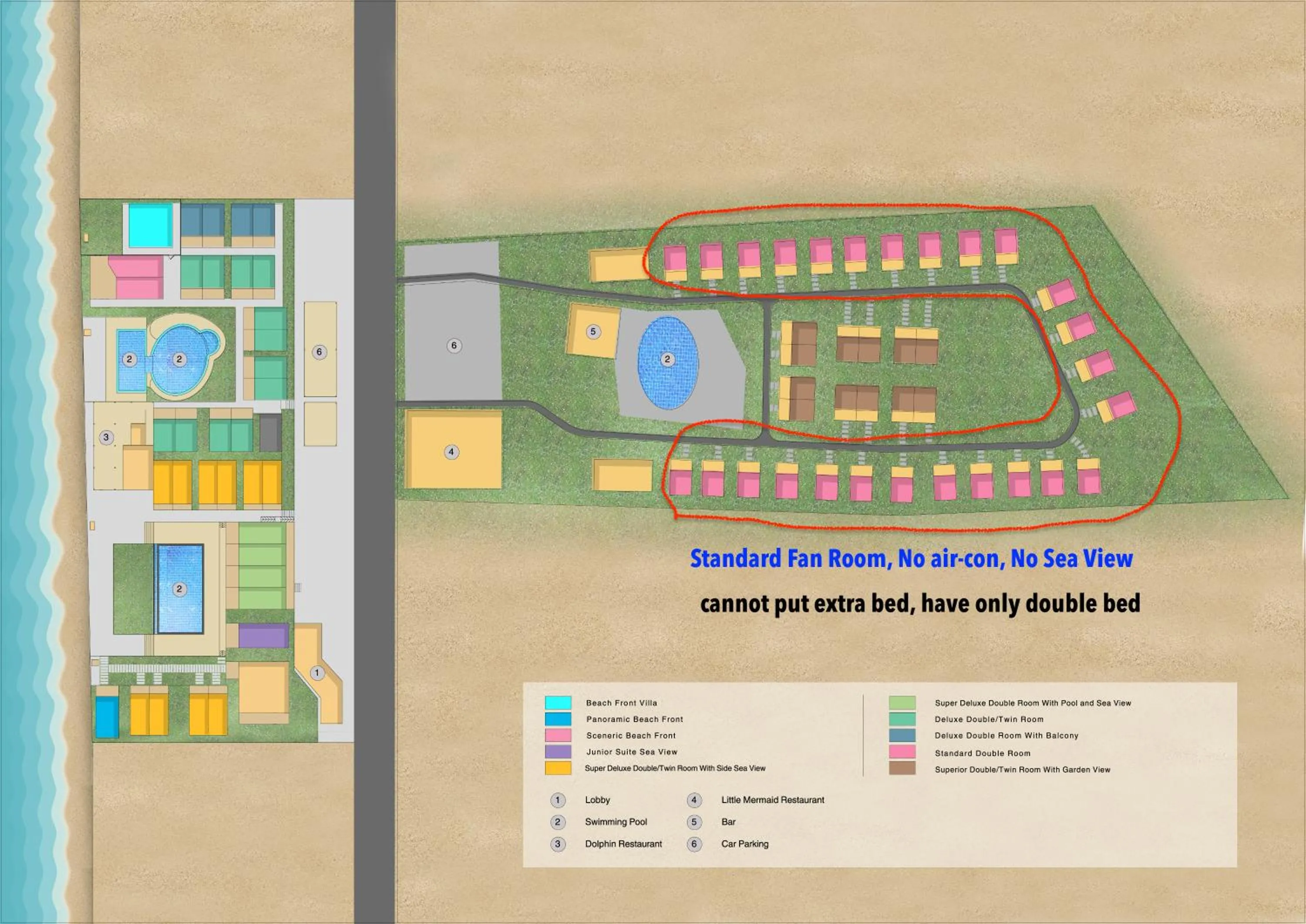 Floor plan in Samui Mermaid Beachfront