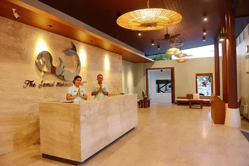 Lobby or reception in Samui Mermaid Beachfront Lobby or reception in Samui Mermaid Beachfront