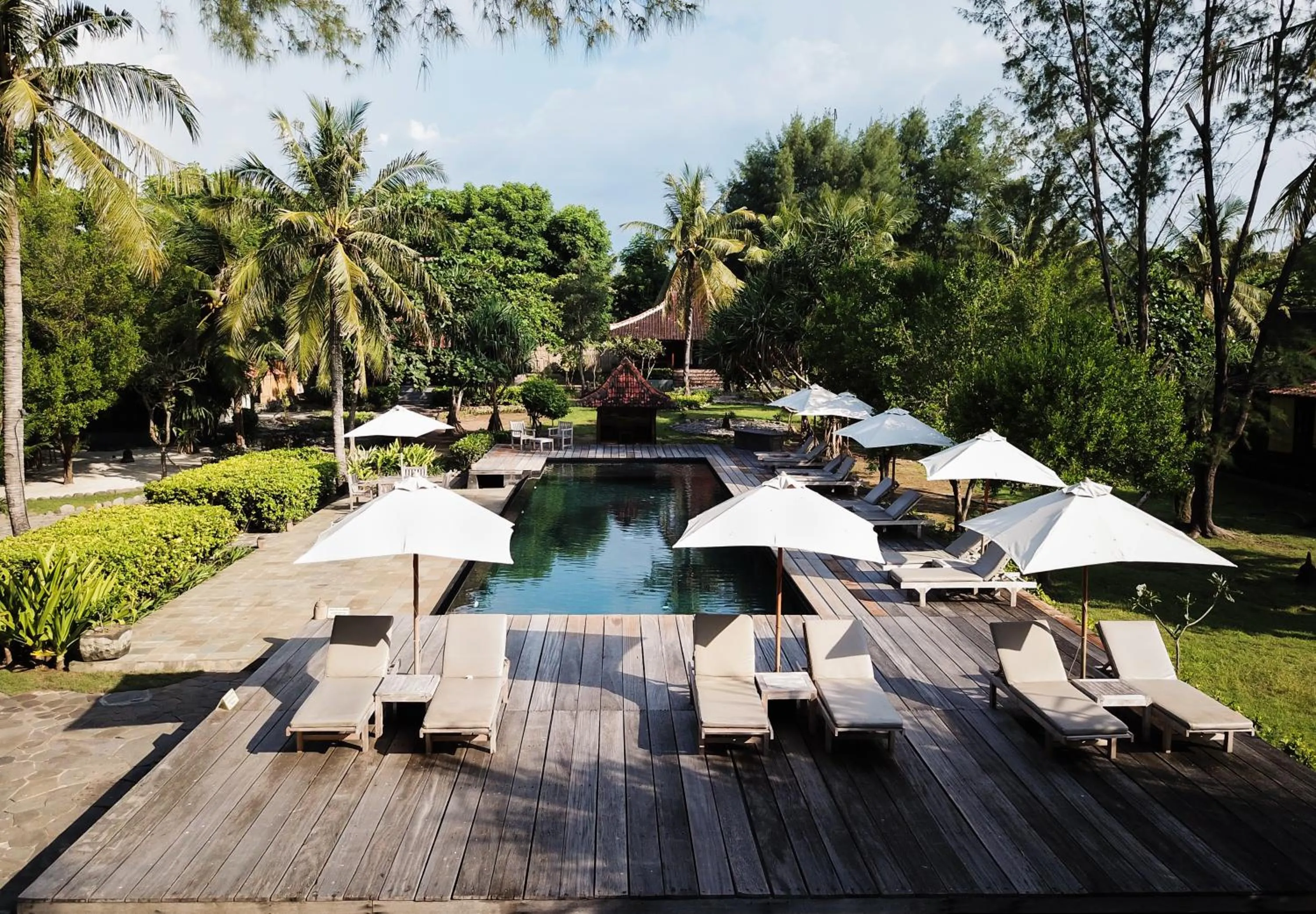 Bird's eye view in Desa Dunia Beda Resort