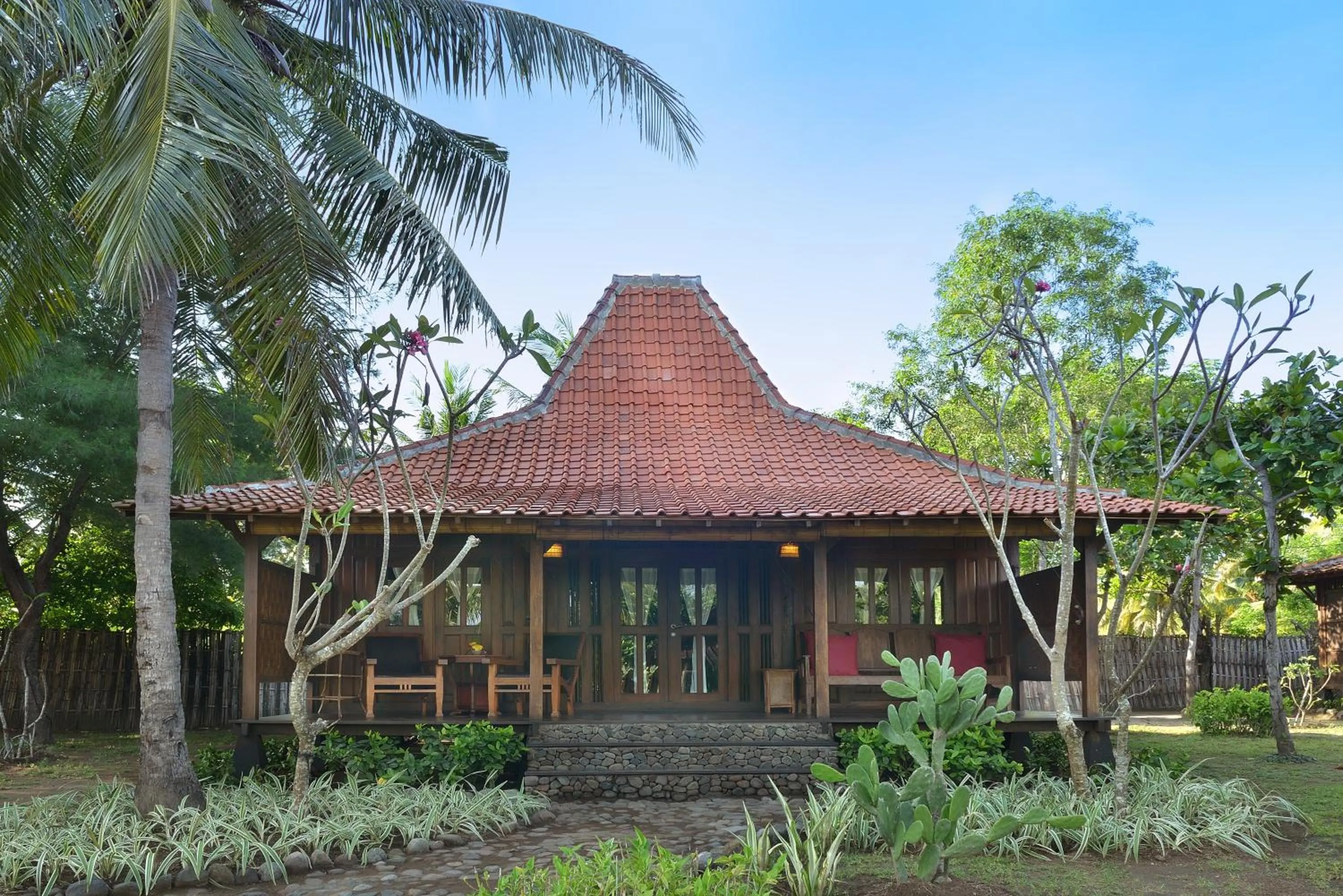 Facade/entrance in Desa Dunia Beda Resort