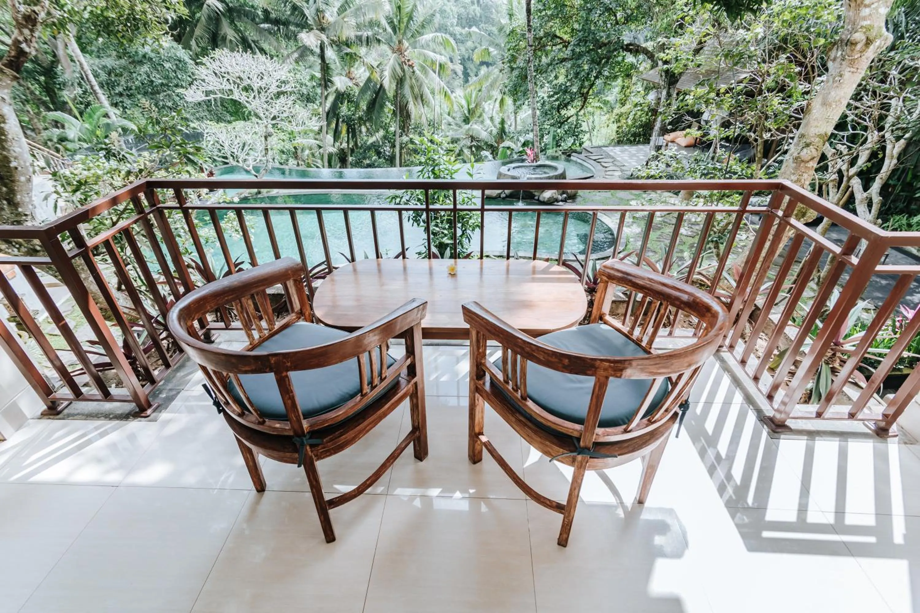 Patio in Bucu View Resort