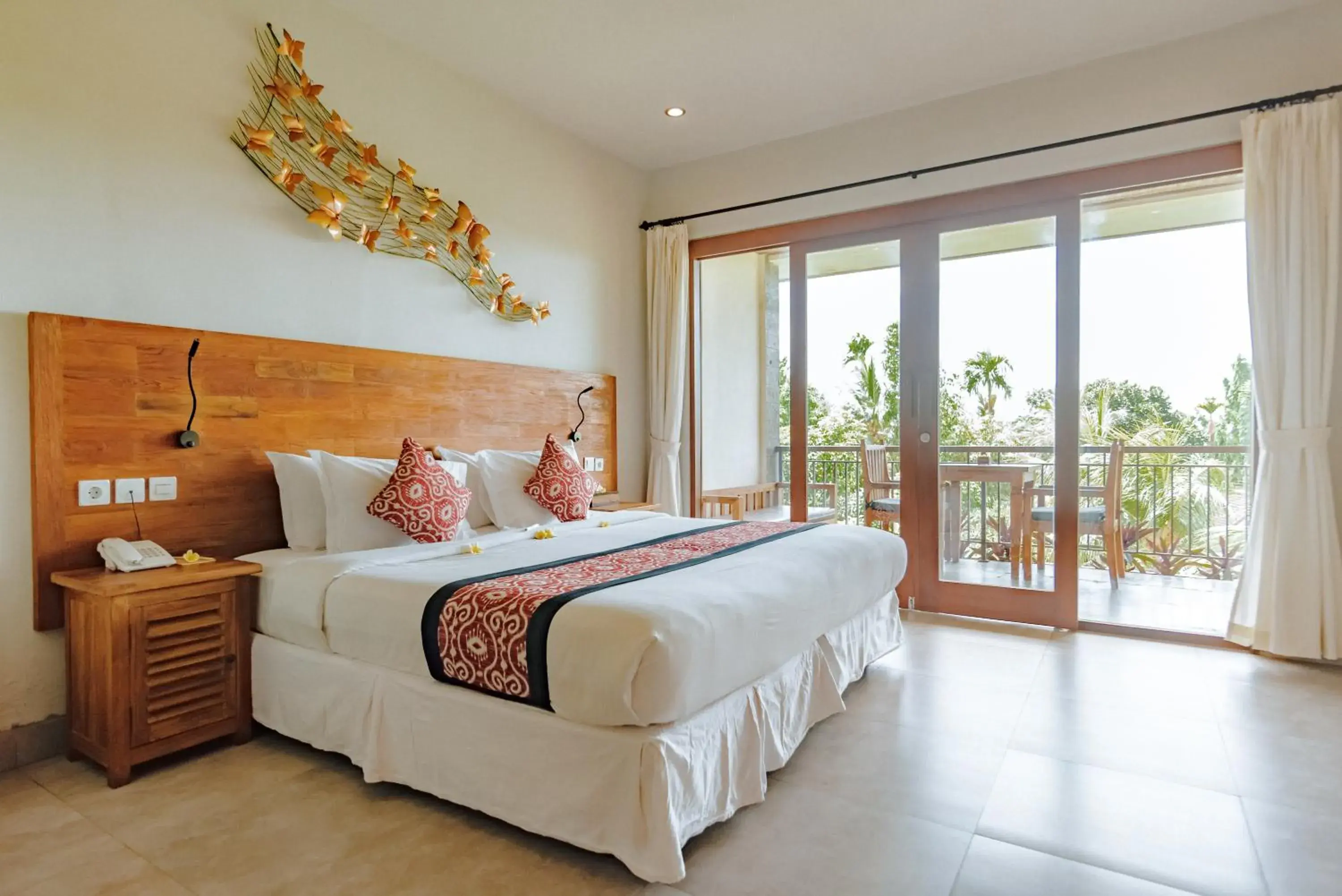 Deluxe Double or Twin Room with Garden View in Bucu View Resort Deluxe Double or Twin Room with Garden View in Bucu View Resort