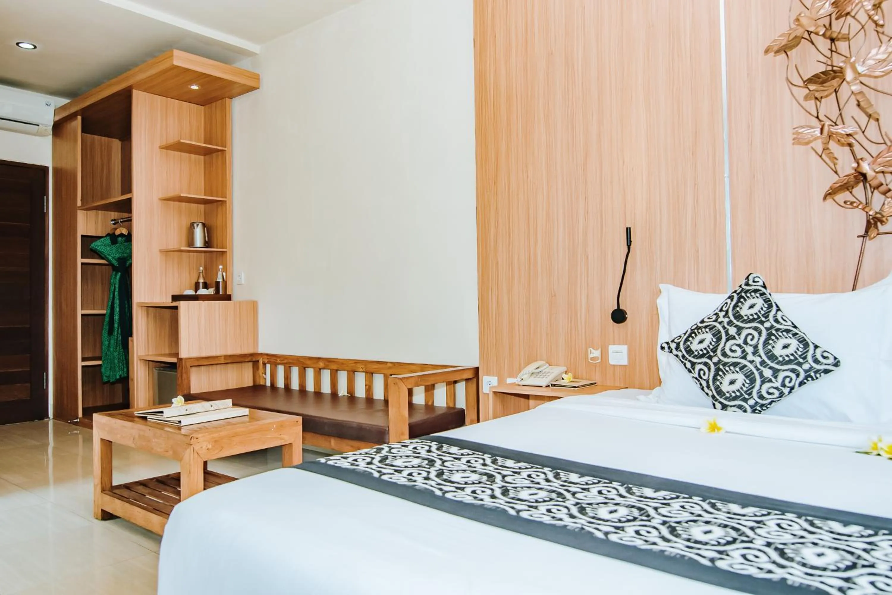 Seating area, Bed in Bucu View Resort