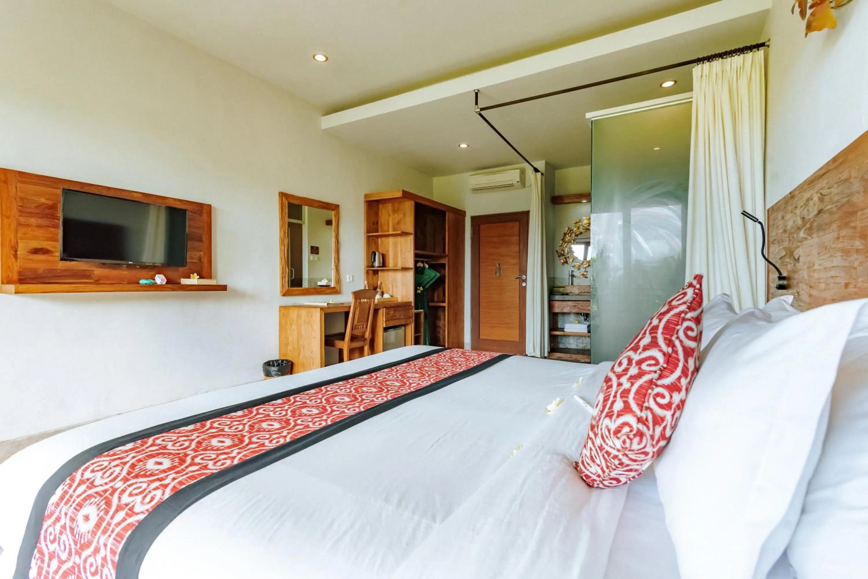 Toilet, Bed in Bucu View Resort