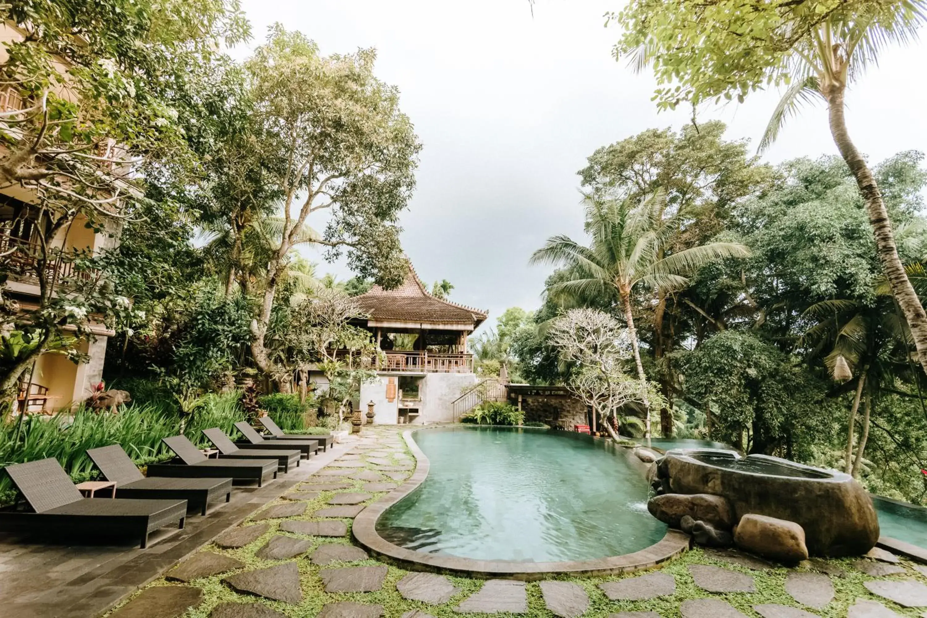 River view in Bucu View Resort River view in Bucu View Resort