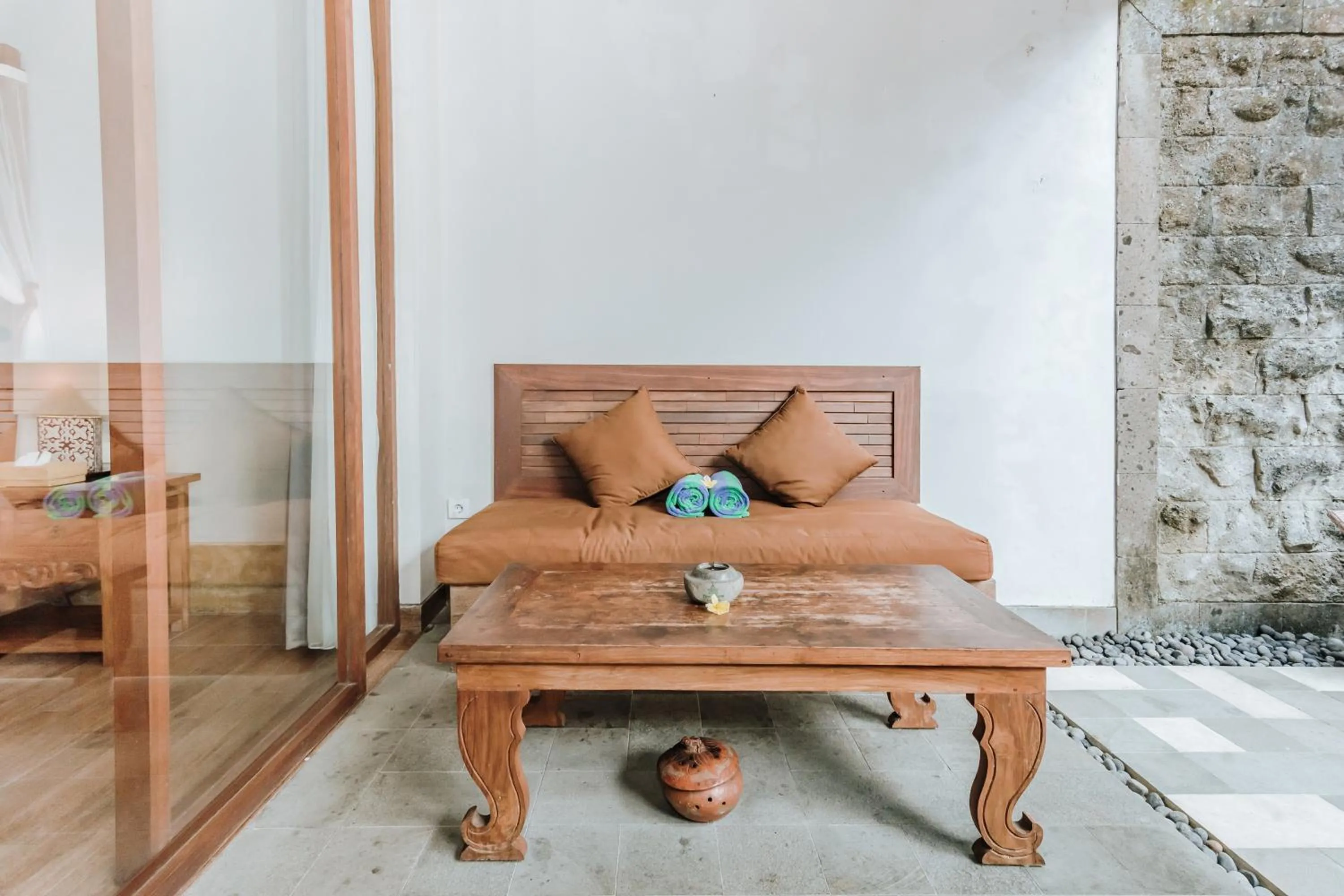 Seating area in Bucu View Resort