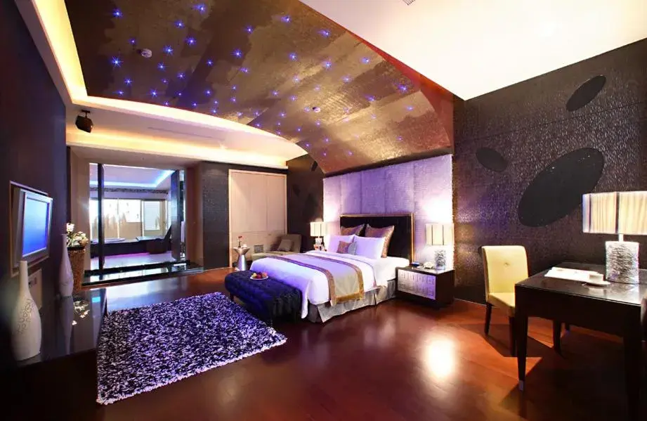 Photo of the whole room, Bed in Amain Boutique Motel - Tucheng 217 Photo of the whole room, Bed in Amain Boutique Motel - Tucheng 217