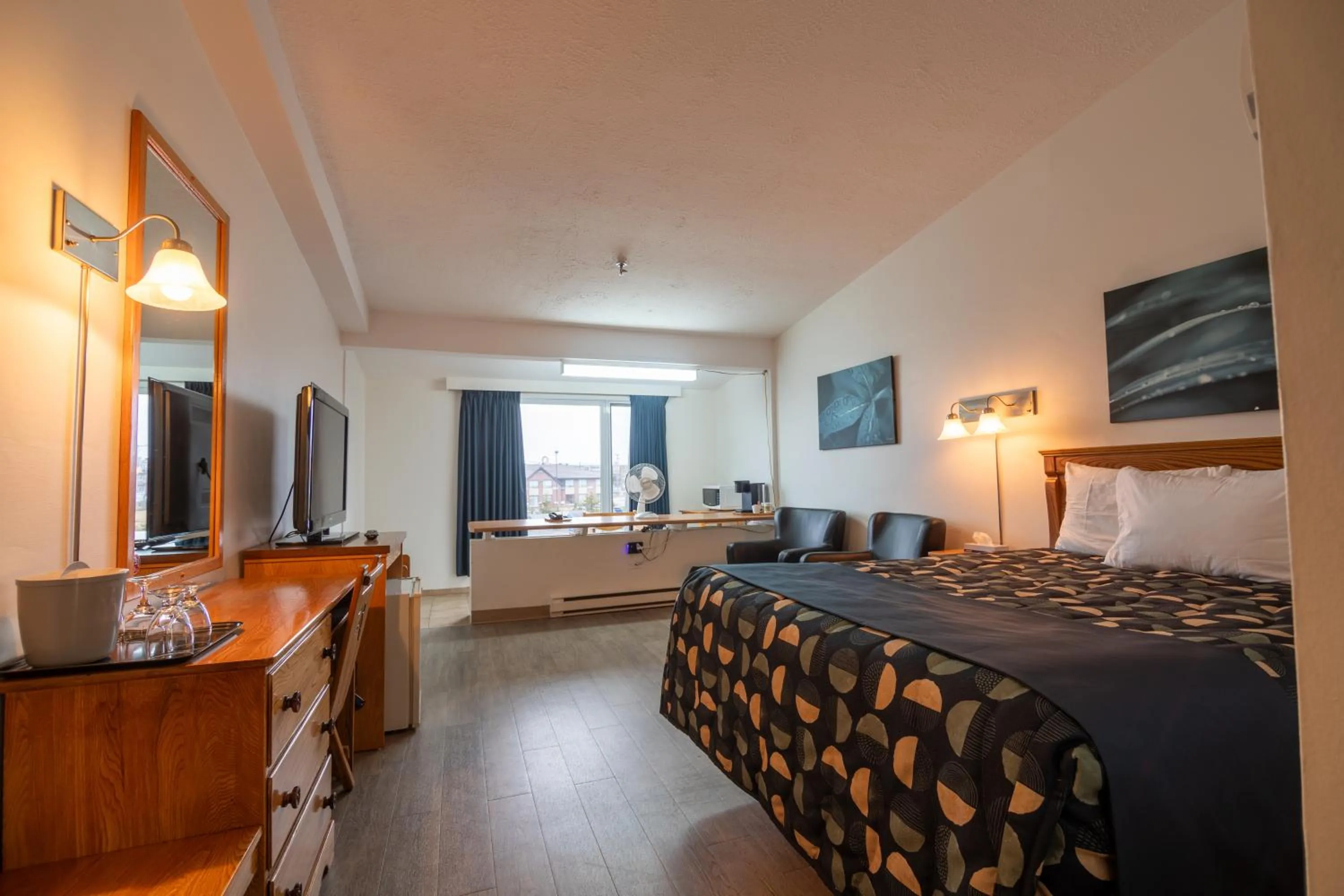 Bedroom in Hôtel Les Mouettes