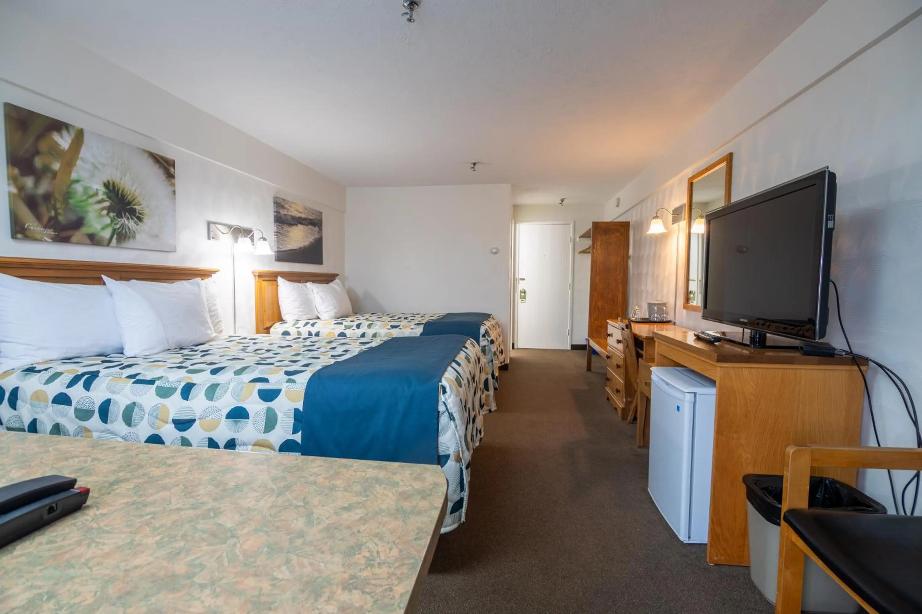 Bedroom in Hôtel Les Mouettes