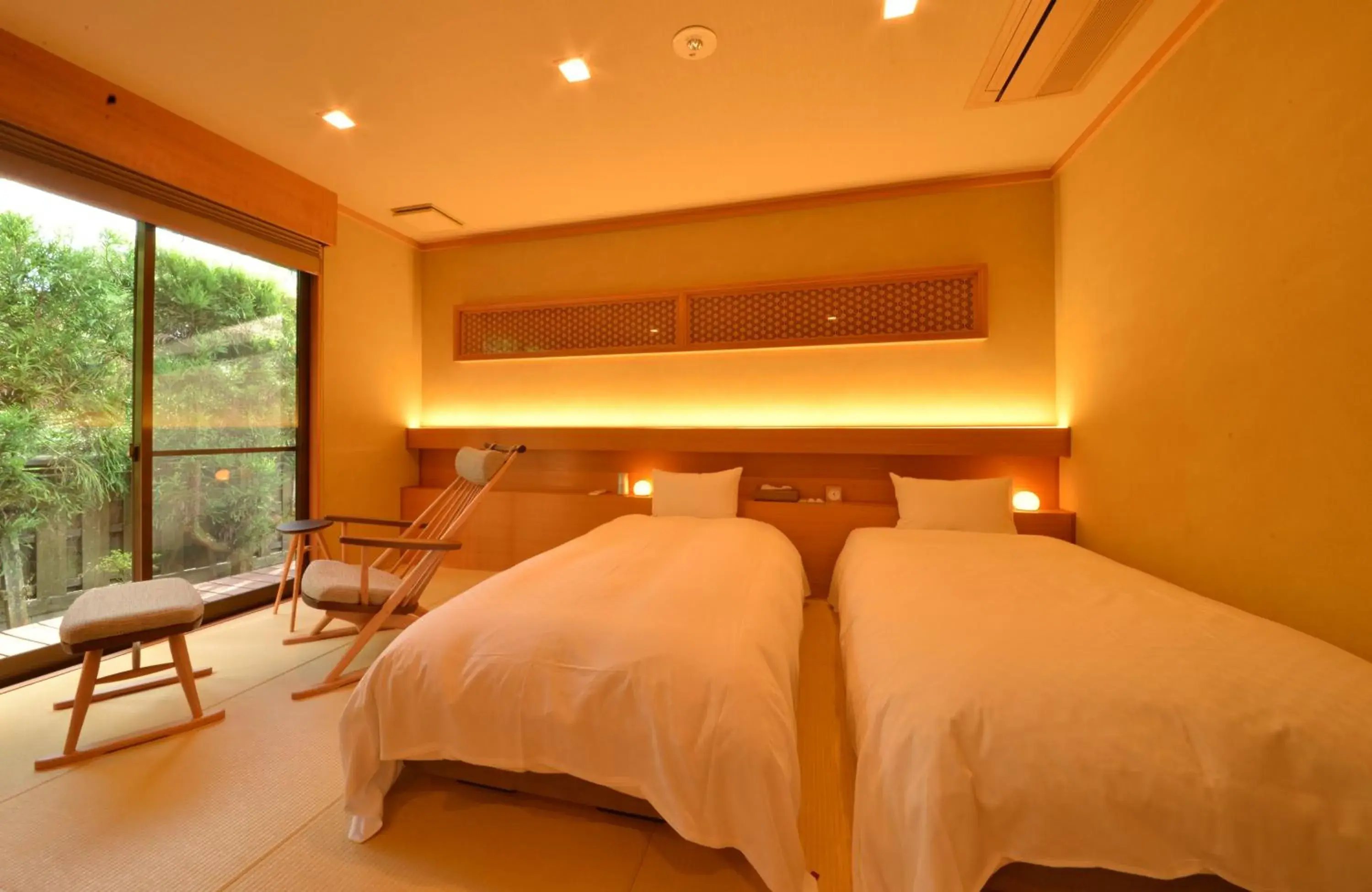 Bedroom, Bed in Japanese Ryokan Seryo Bedroom, Bed in Japanese Ryokan Seryo