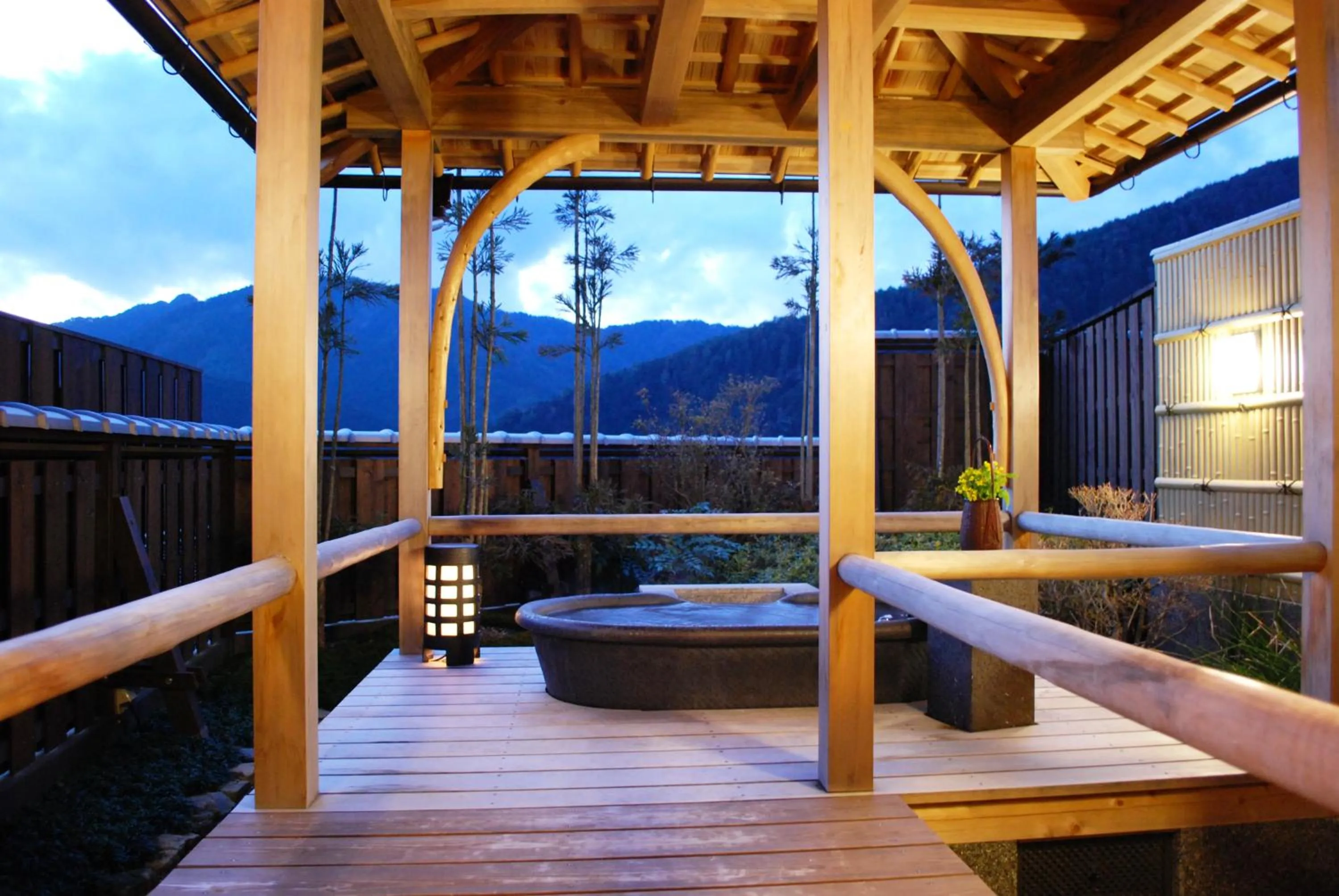 Bathroom in Japanese Ryokan Seryo
