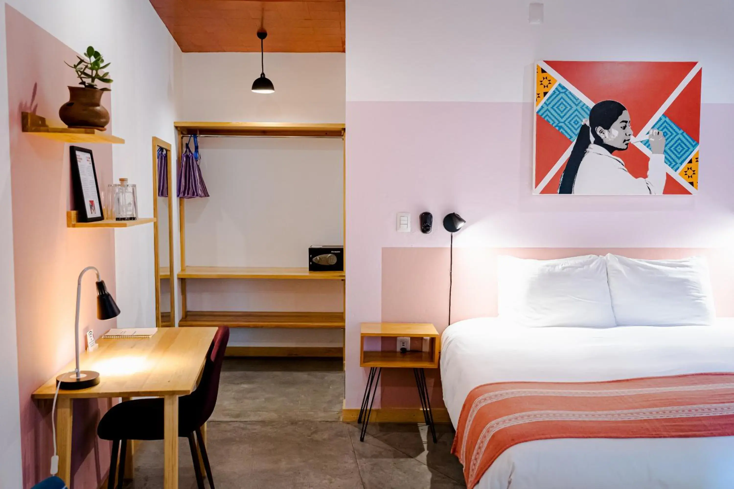 King Room in Hotel con Corazón Oaxaca King Room in Hotel con Corazón Oaxaca