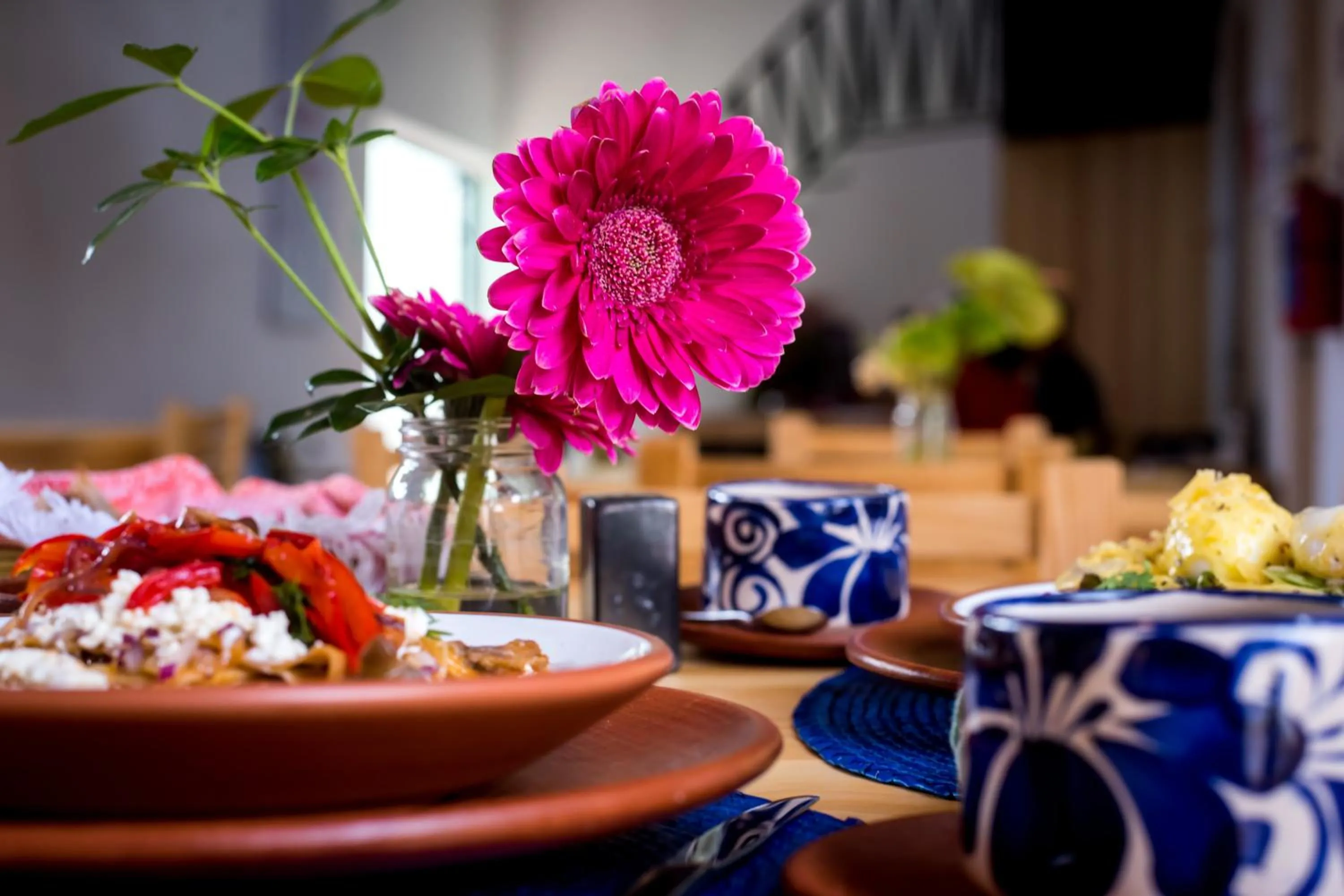 Food and drinks in Hotel con Corazón Oaxaca