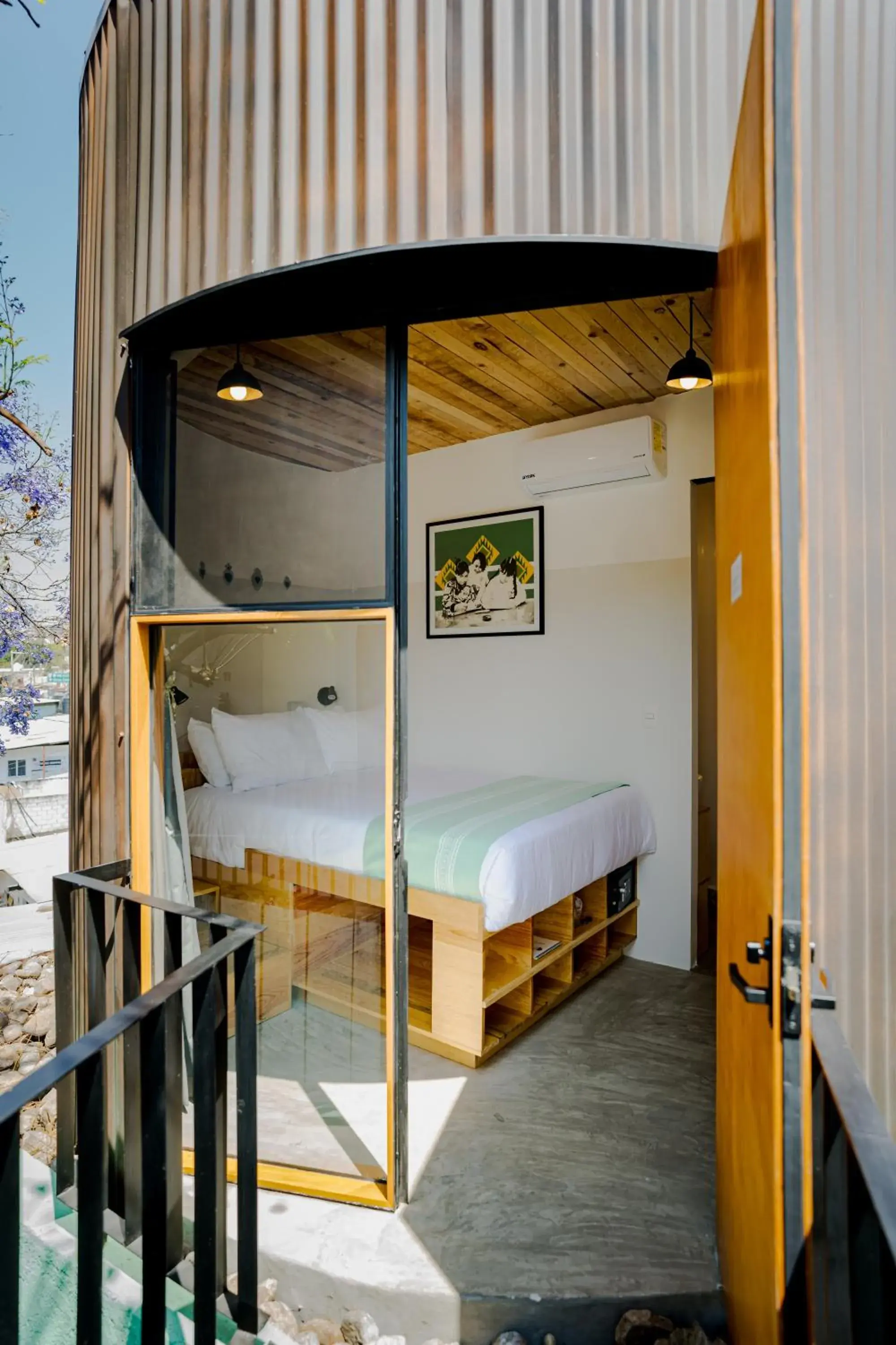 Single Room with Private Bathroom - single occupancy in Hotel con Corazón Oaxaca Single Room with Private Bathroom - single occupancy in Hotel con Corazón Oaxaca